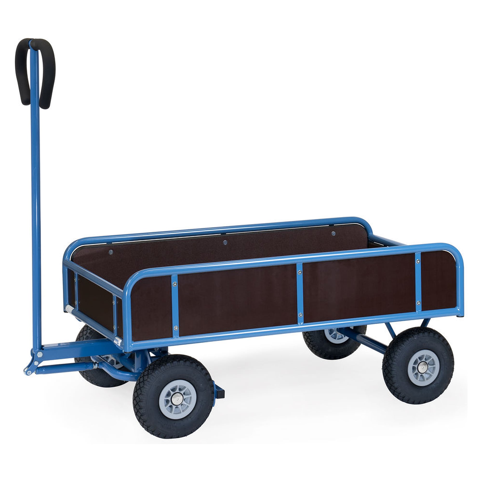 Handwagen 4124P - PU-Räder Ø260 mm, Ladefläche 1.145 x 645 mm