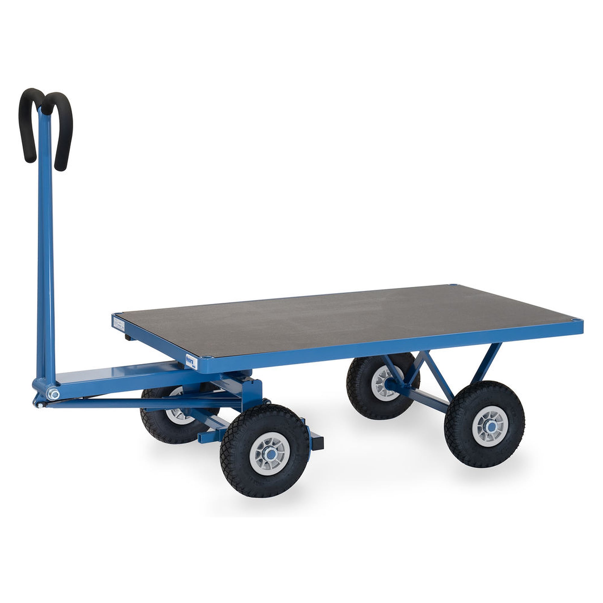 Handpritschenwagen 1200 x 800 mm 450 kg PU-Schaum - Fetra 6403P