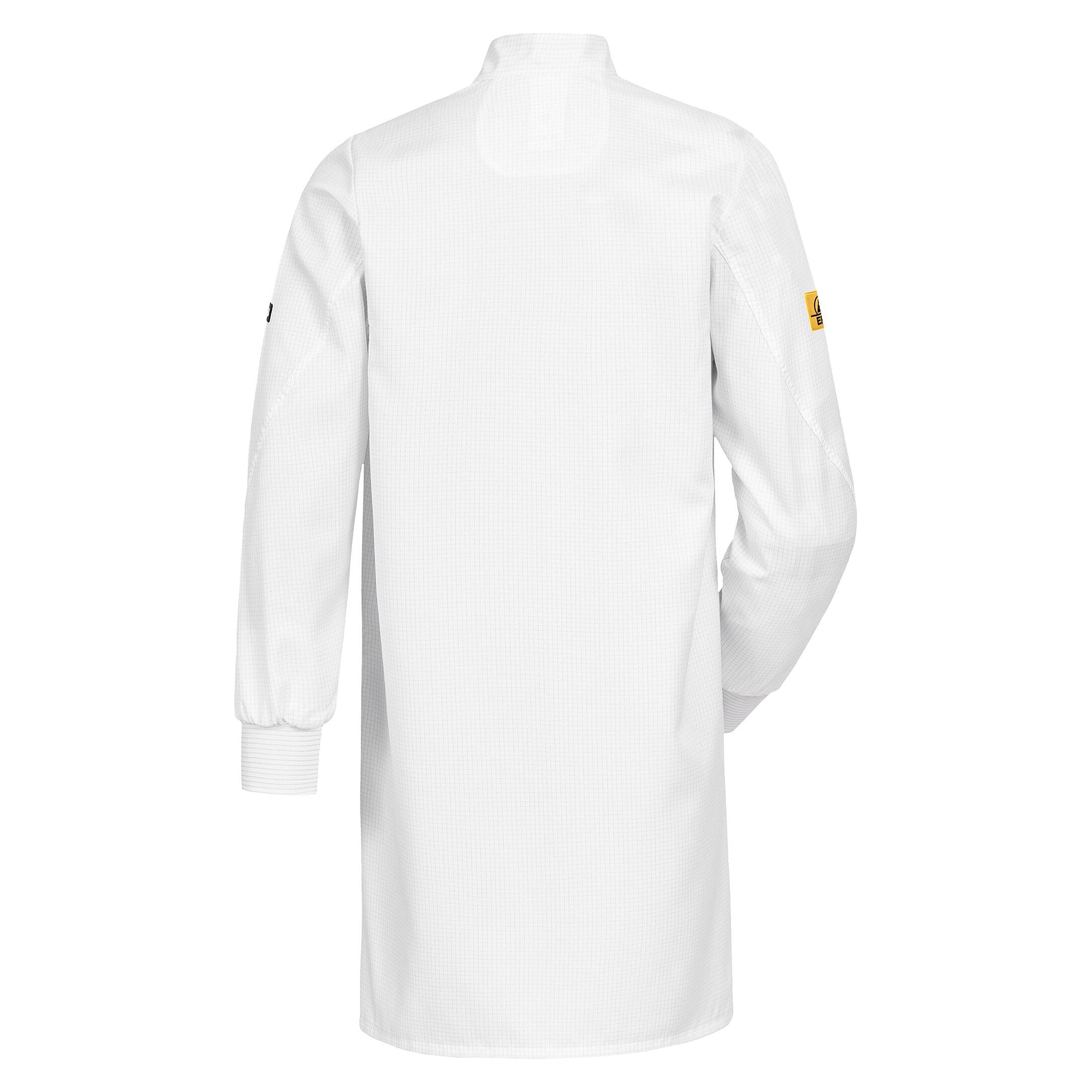 Blouse ESD homme HABETEX ESD Comfort, poignets tricot, salle blanche, blanche - HB Schutzbekleidung 08020 48042 000 10
