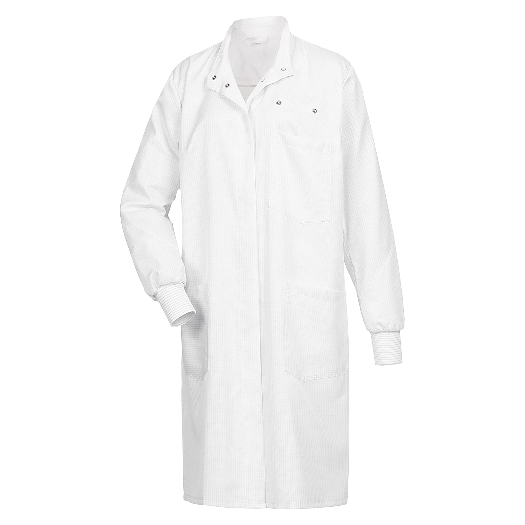 Blouse ESD femme HABETEX ESD Comfort, poignets tricot, salle blanche, blanche - HB Schutzbekleidung 08020 48043 000 10