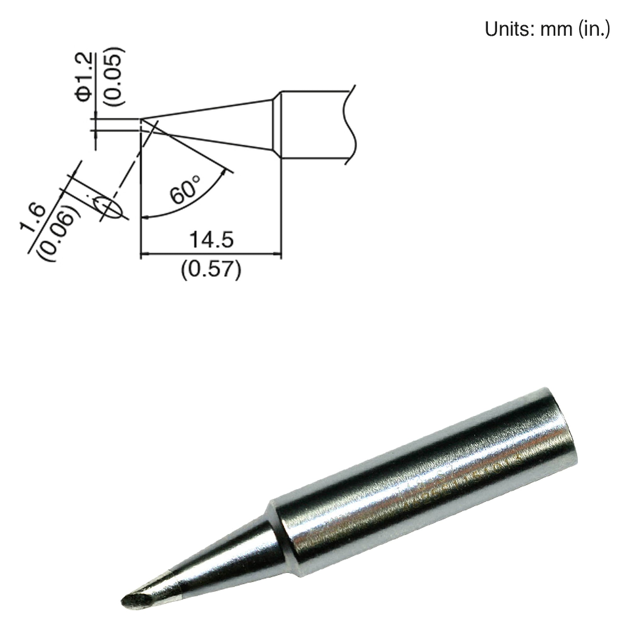 Soldering Tip 7S Format - Hakko T18-S7