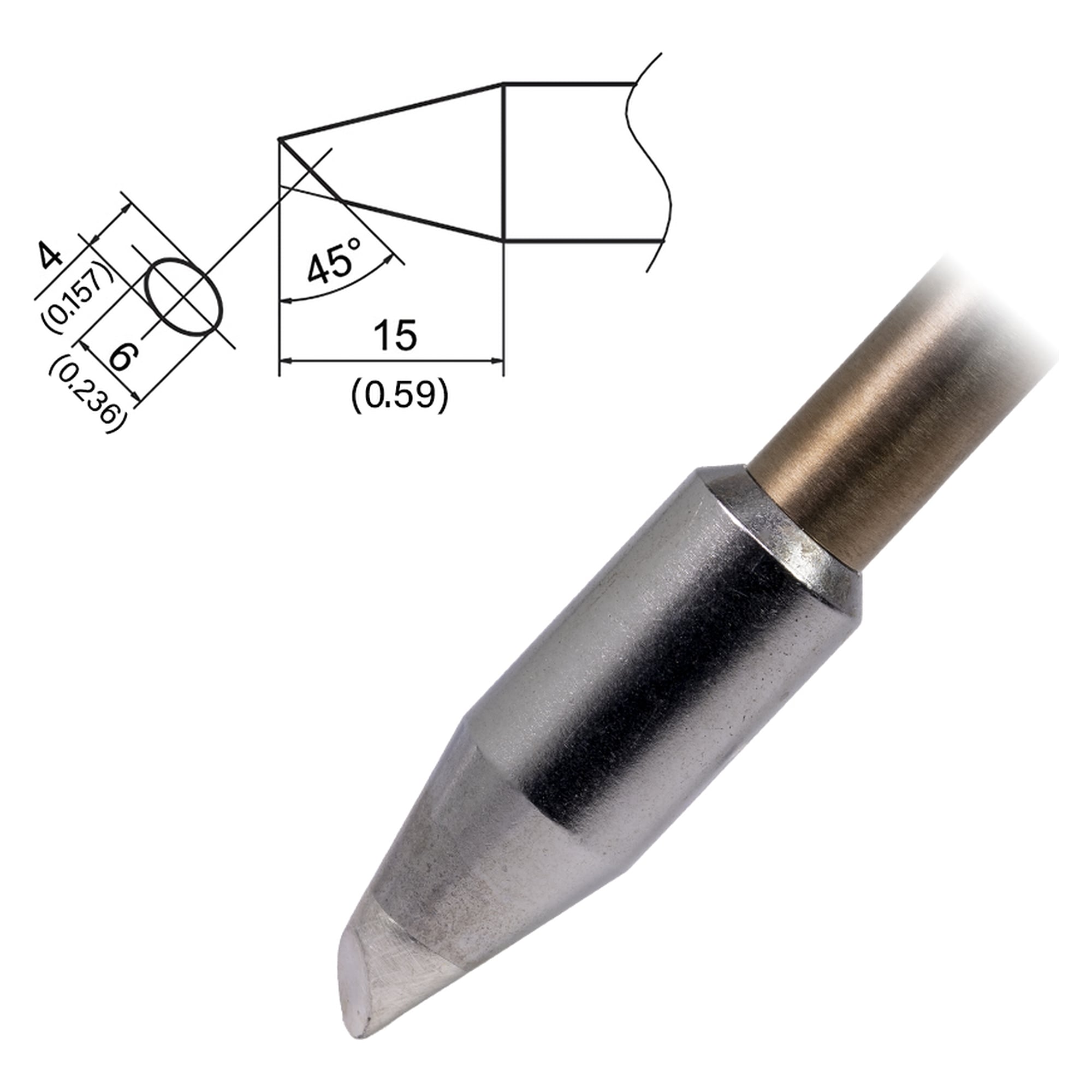 Aktive Lötspitze Format 4060BC - Hakko T37-BC4060