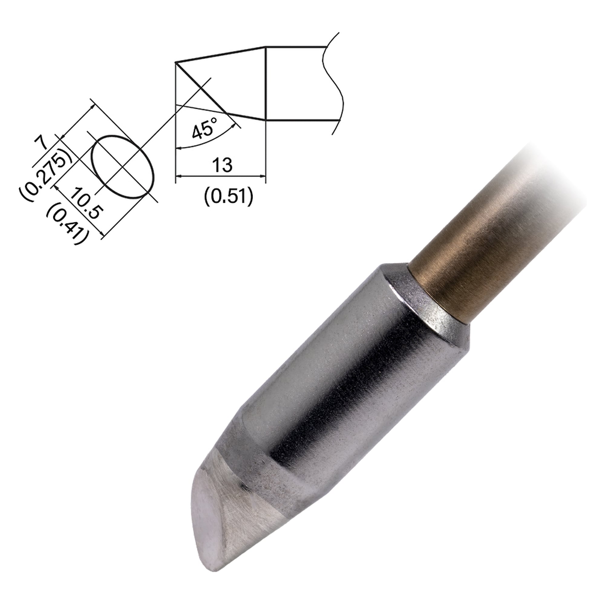 Active Soldering Tip 70105BC - Hakko T37-BC70105
