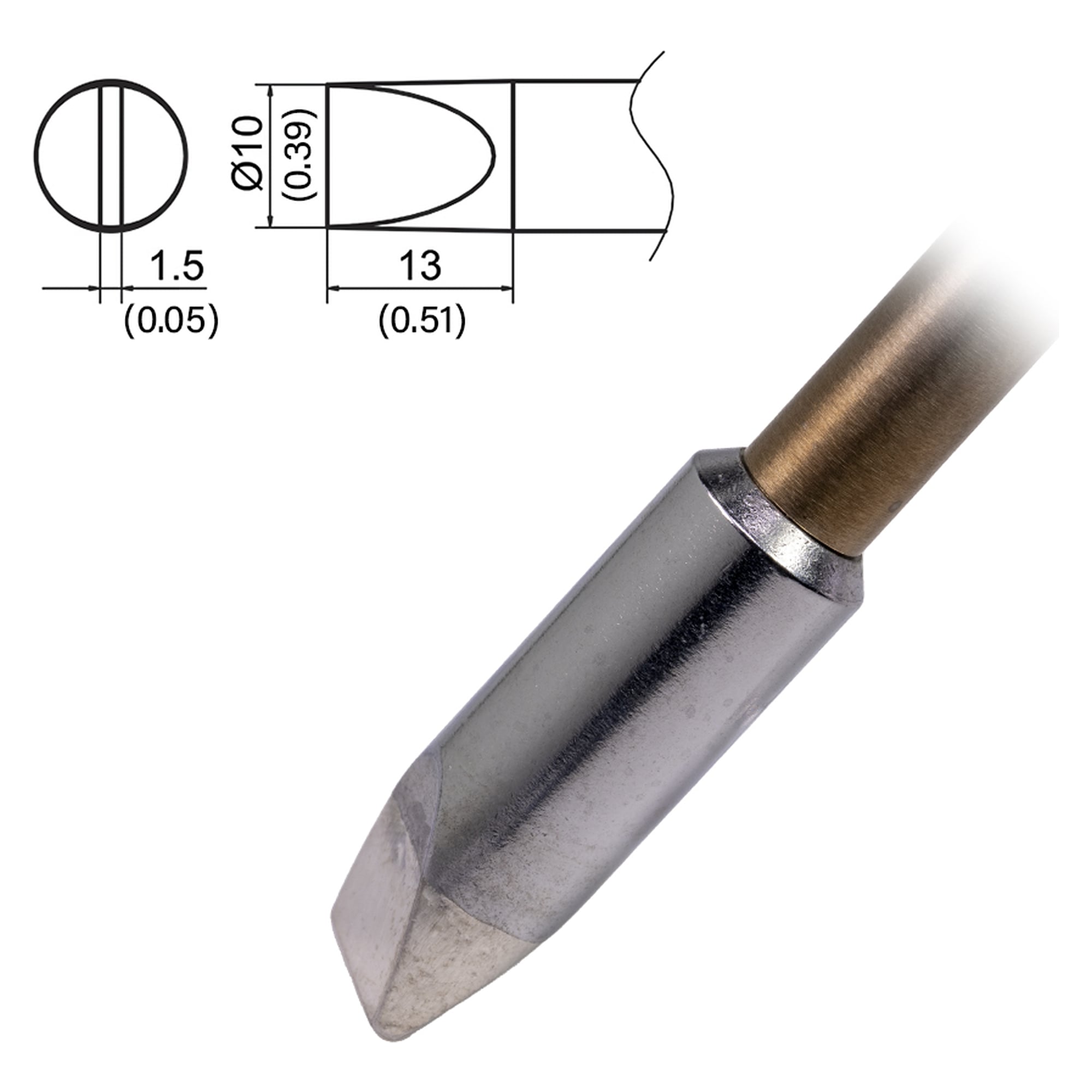 Soldering Tip 10.0D Format - Hakko T37-D10