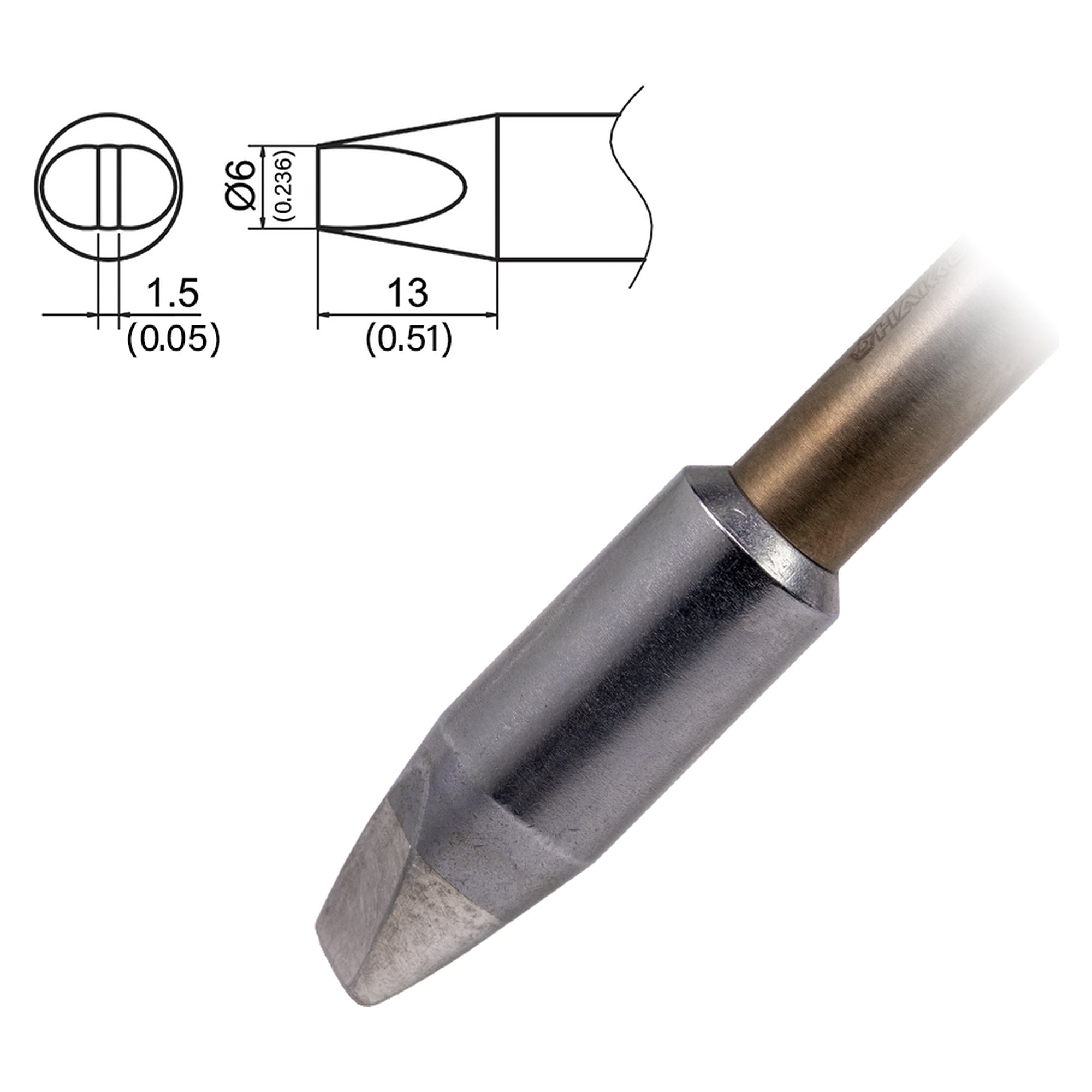 Lötspitze Format 6.0D - Hakko T37-D6