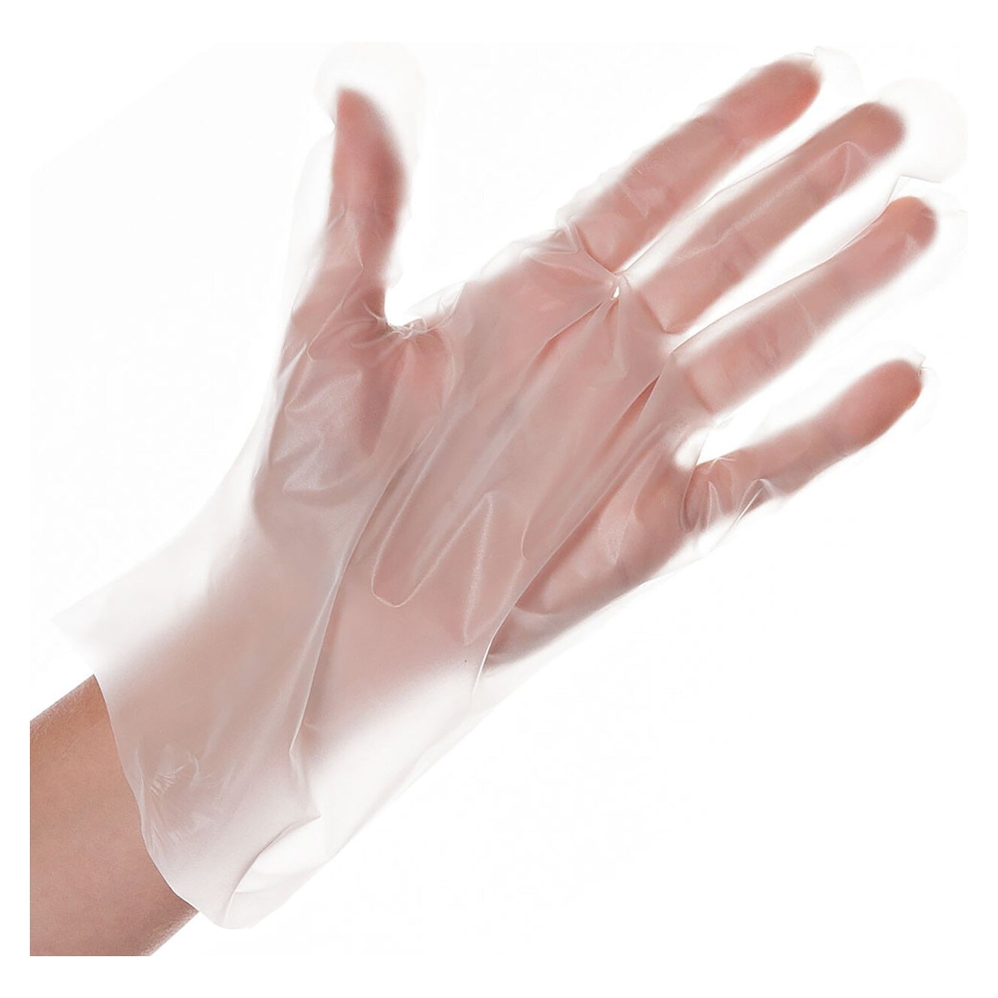 TPE-Einweghandschuhe Allfood Thermosoft, puderfrei, für fettige Lebensmittel, transparent - Franz Mensch Hygostar-263100