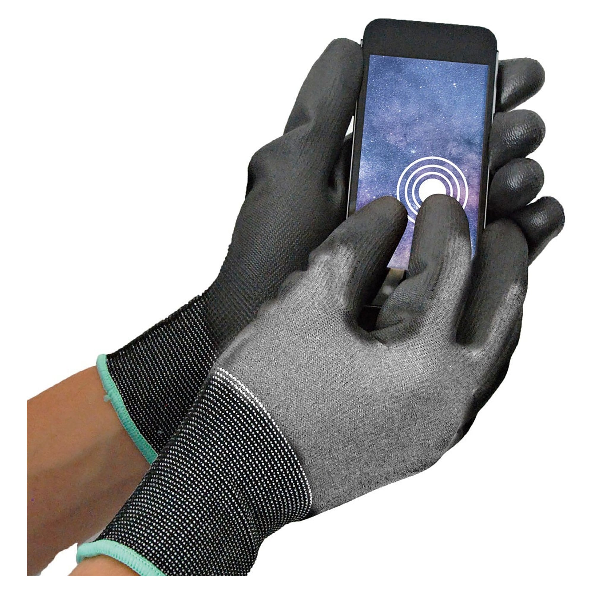 Cut protection glove CUT SAFE TOUCH, cut level 5, touchscreen fingertips, grey - Franz Mensch Hygostar-33416