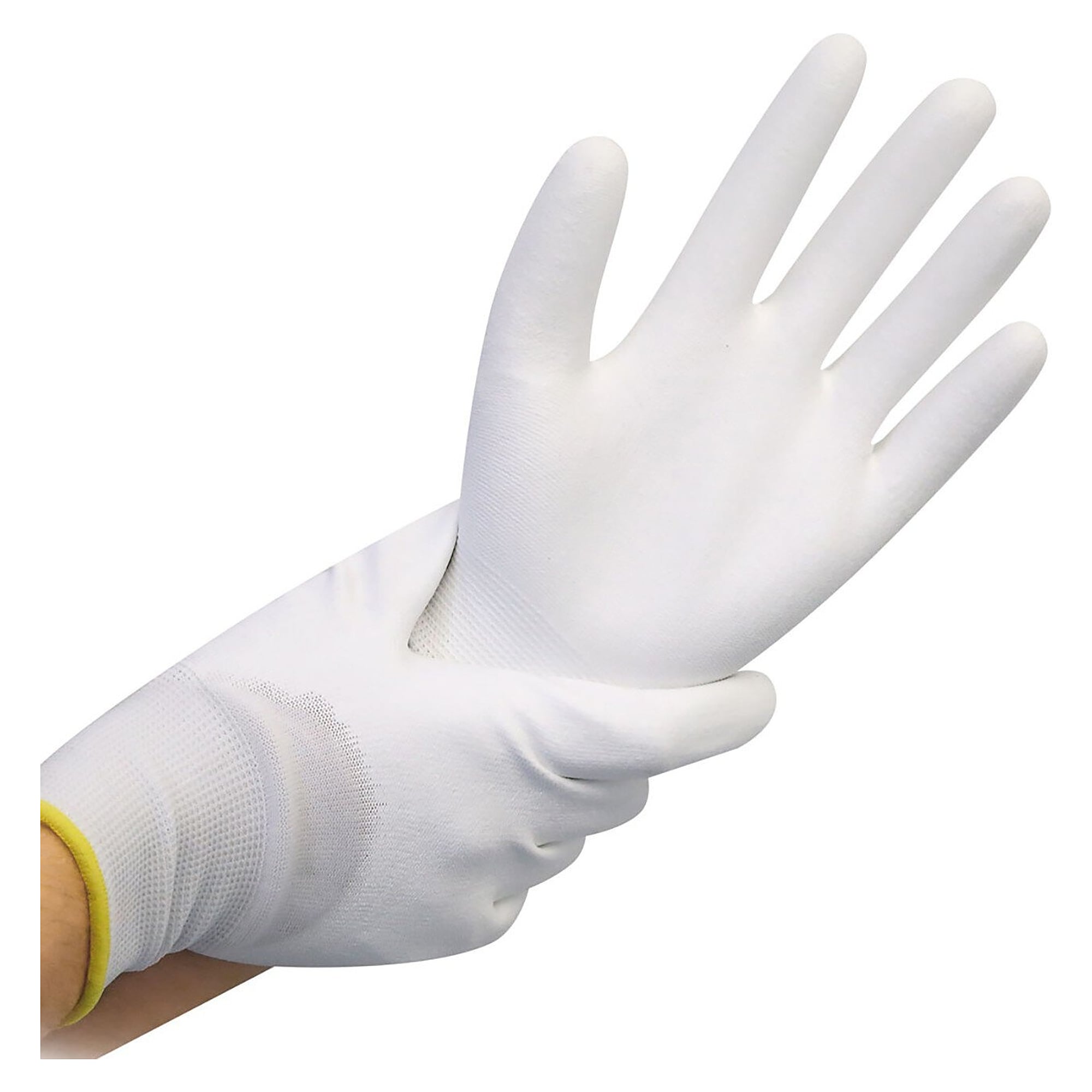 Feinstrickhandschuh ULTRA FLEX HAND, Nylon, 3/4 PU-beschichtet, weiß - Franz Mensch Hygostar-338122