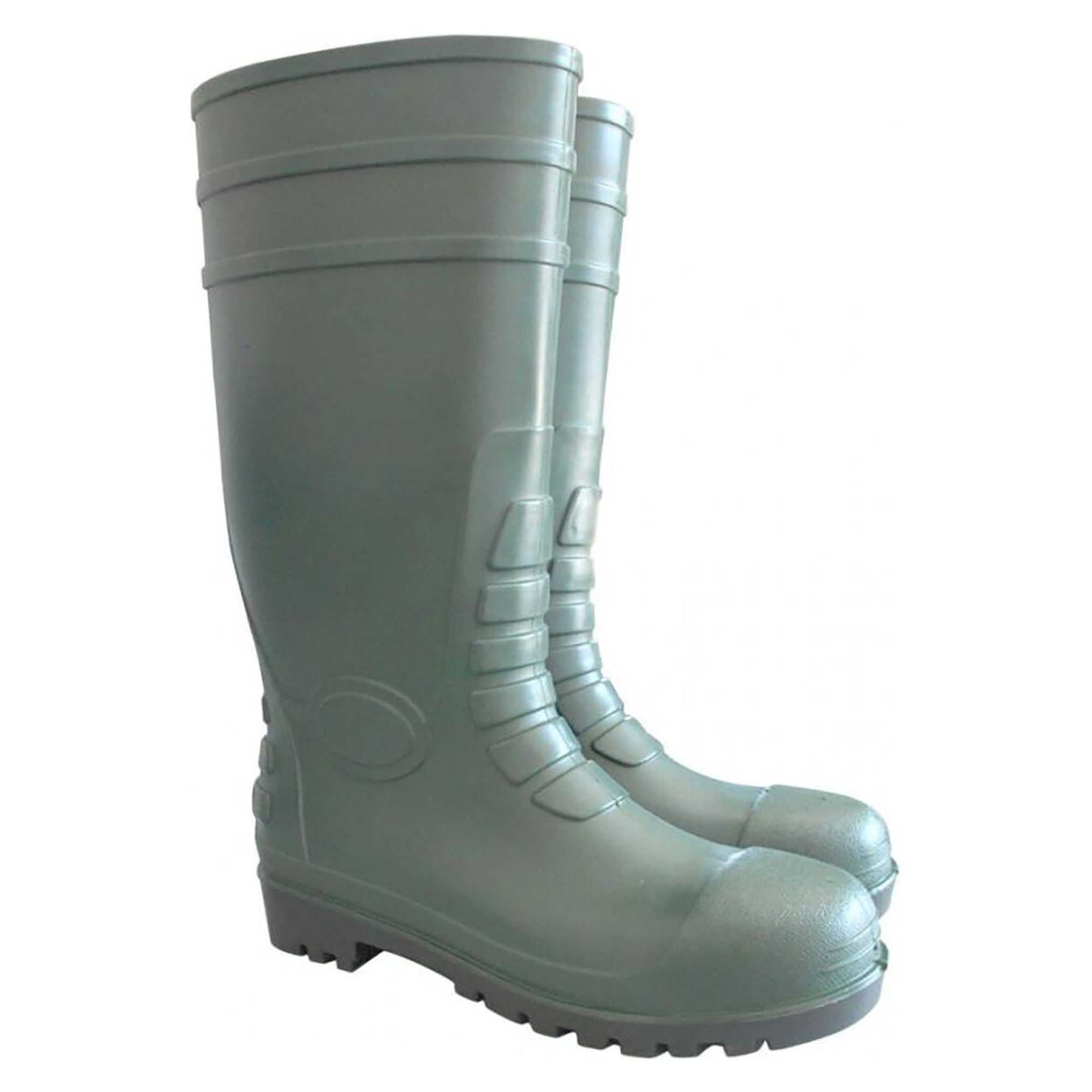 Sicherheitsstiefel Work S5, Stahlkappe und Stahlsohle, Nitril/Vinyl, Schaft kürzbar, grün - Franz Mensch Hygostar-865417