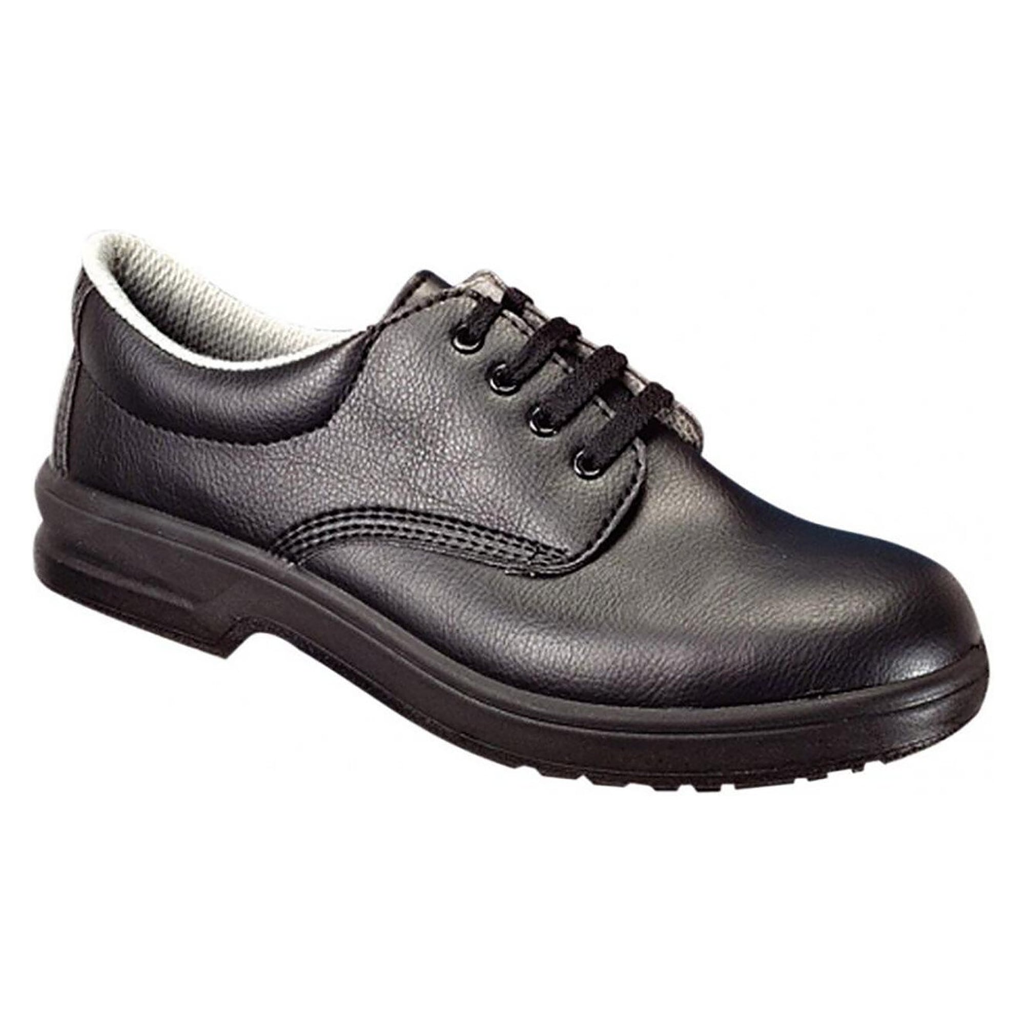 Sicherheitshalbschuh S2 mit Stahlkappe, Synthetikleder, schwarz - Franz Mensch Hygostar-87137