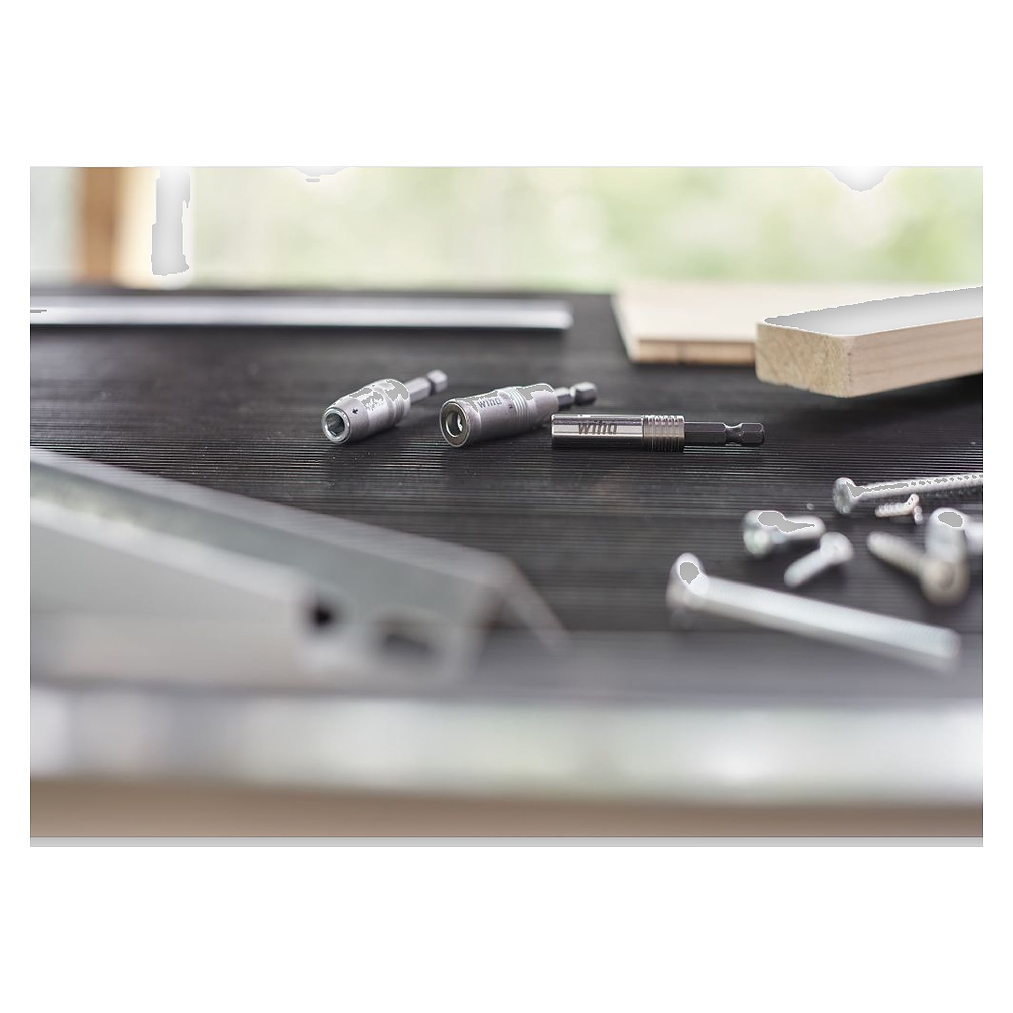 Bithalter MagicFlip Force magnetisch 1/4" 62 mm mit Neodym-Ringmagnet - Wiha 36800