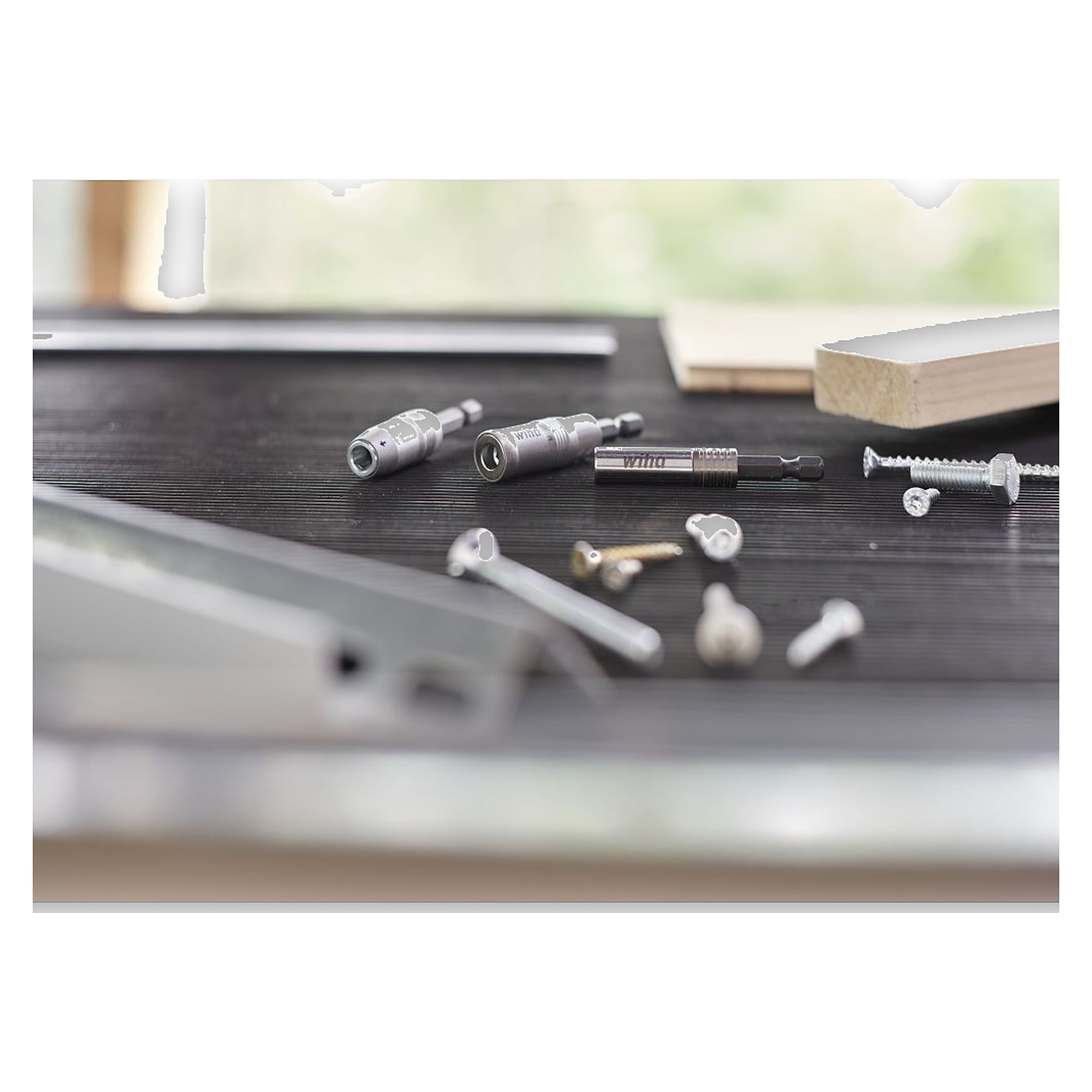 Bithalter MagicFlip Force magnetisch 1/4" 62 mm mit Neodym-Ringmagnet - Wiha 36800