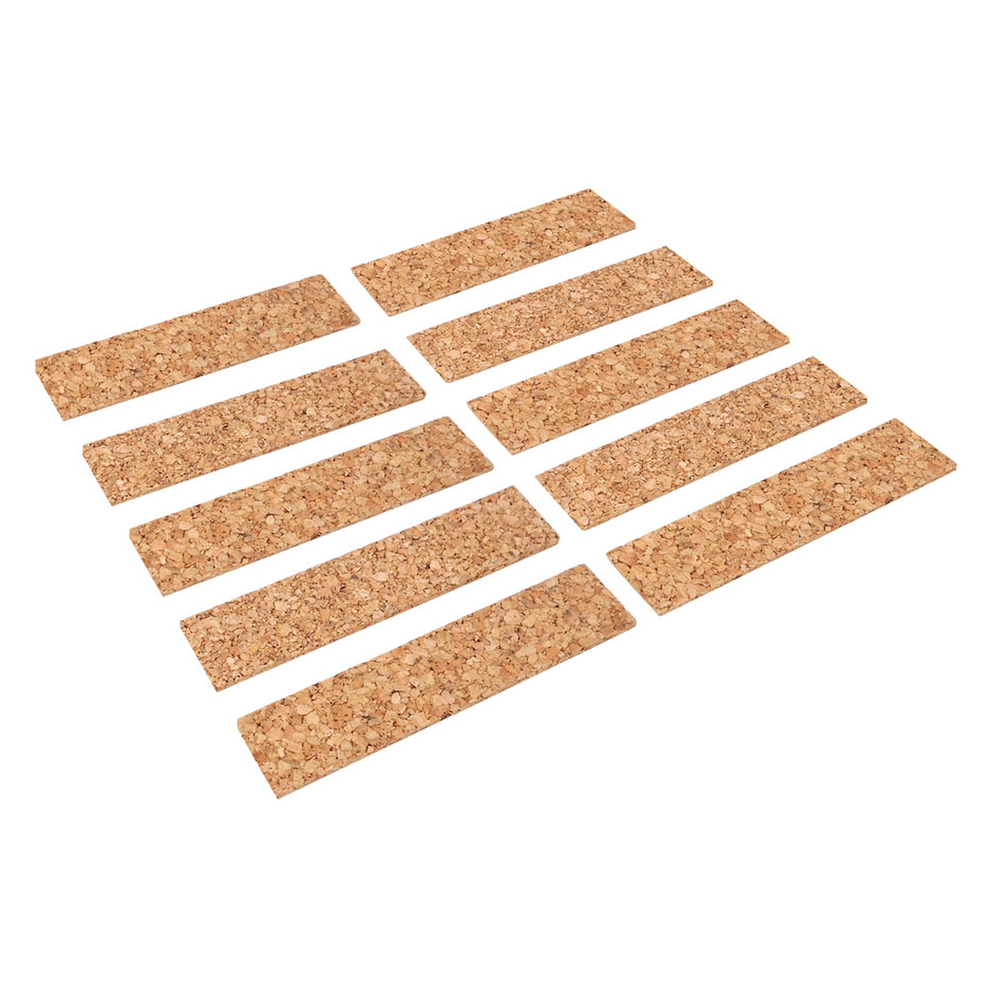 Korkstreifen selbstklebend 100 x 25 x 3 mm für Schraubstockbacken, VE10 - Bernstein KORK-100x25x3
