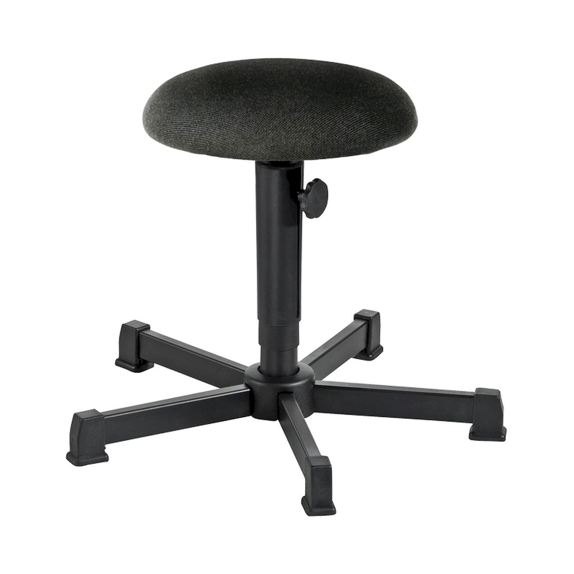 Assistent Standard stool, fabric, height-adjustable 490-680 mm - meychair A2-TG-ST