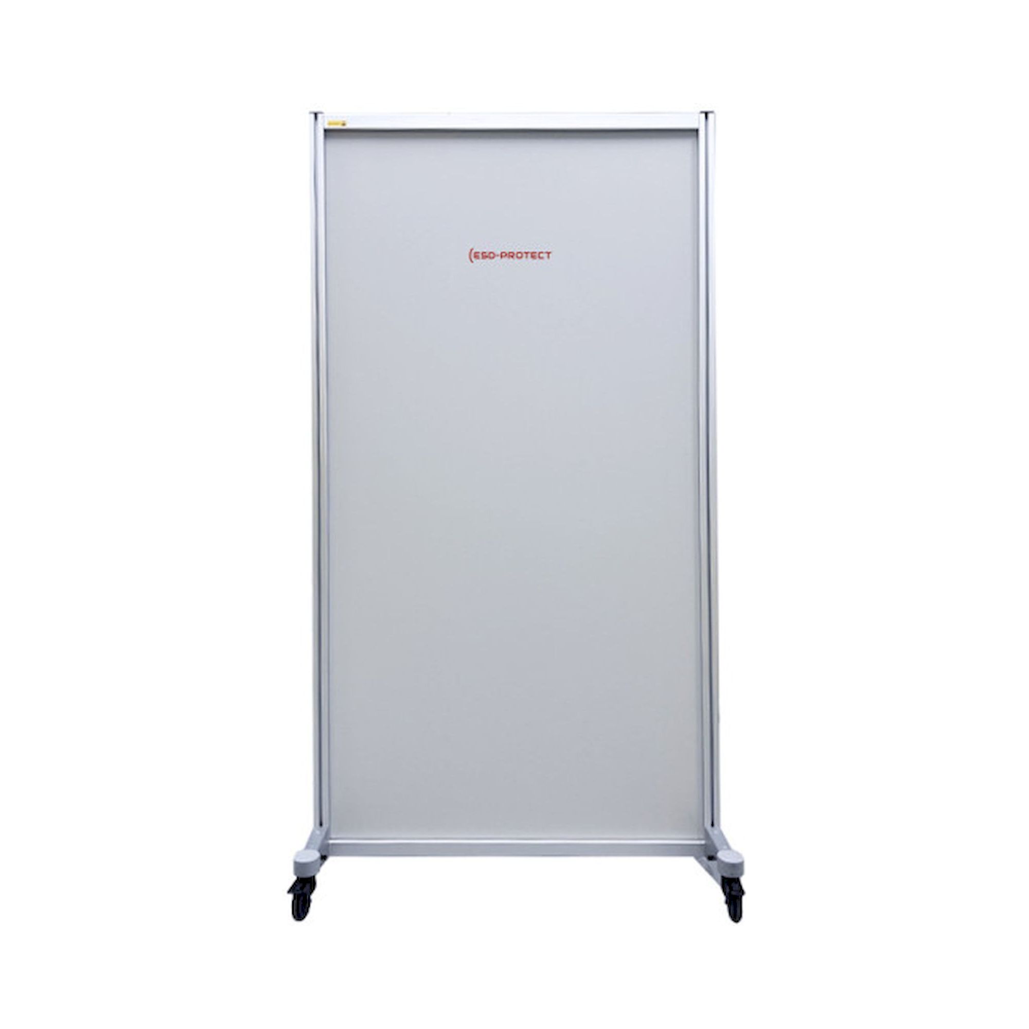 Mobile ESD-Trennwand, Sichtschutz auf Rollen