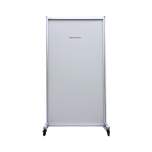 Mobile ESD-Trennwand, Sichtschutz auf Rollen