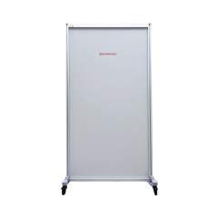 Mobile ESD-Trennwand, Sichtschutz auf Rollen