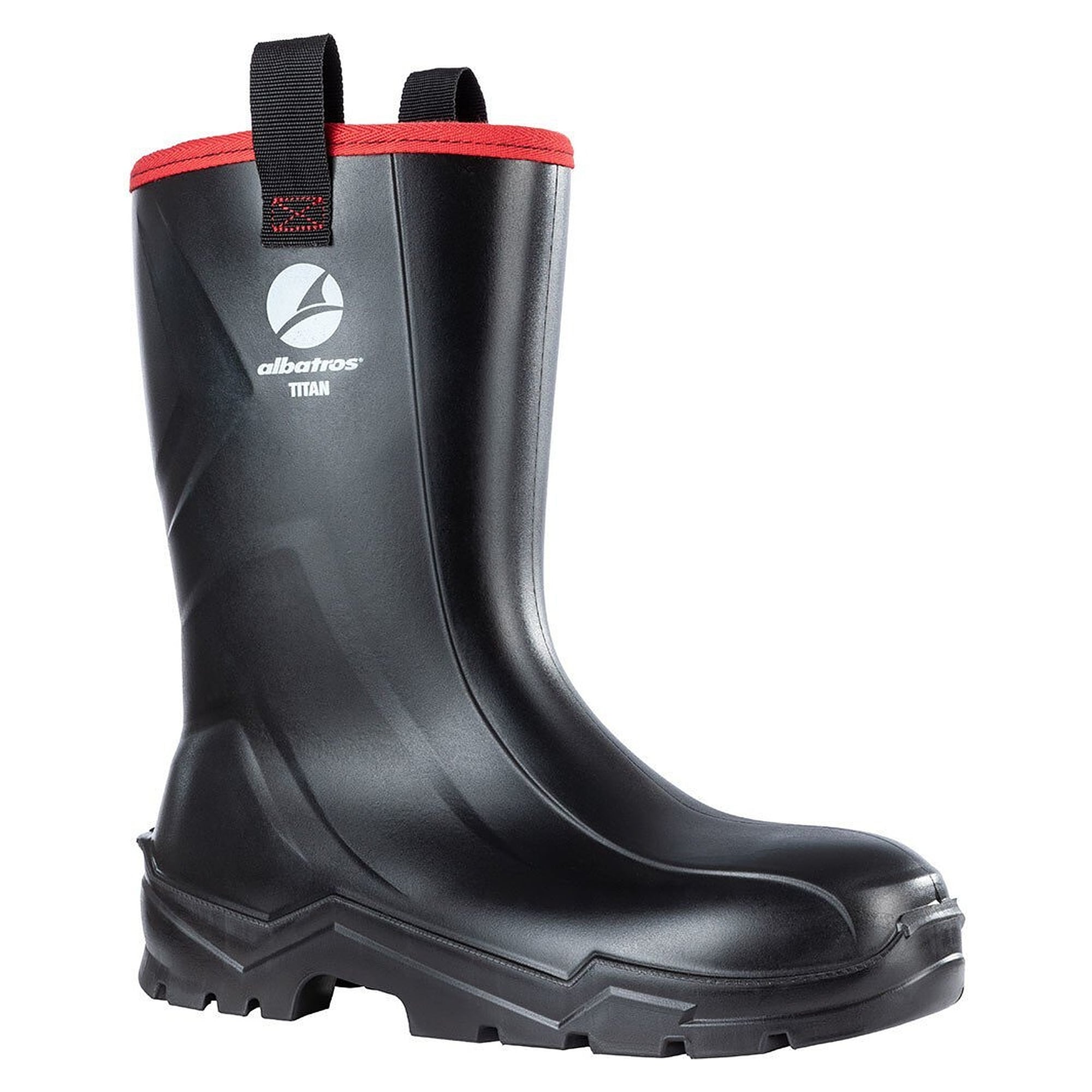 Sicherheitsstiefel S5 TITAN RIGGER aus PU, Stahlkappe, kälteisolierend, SRC, schwarz - PUMA Safety 590890200