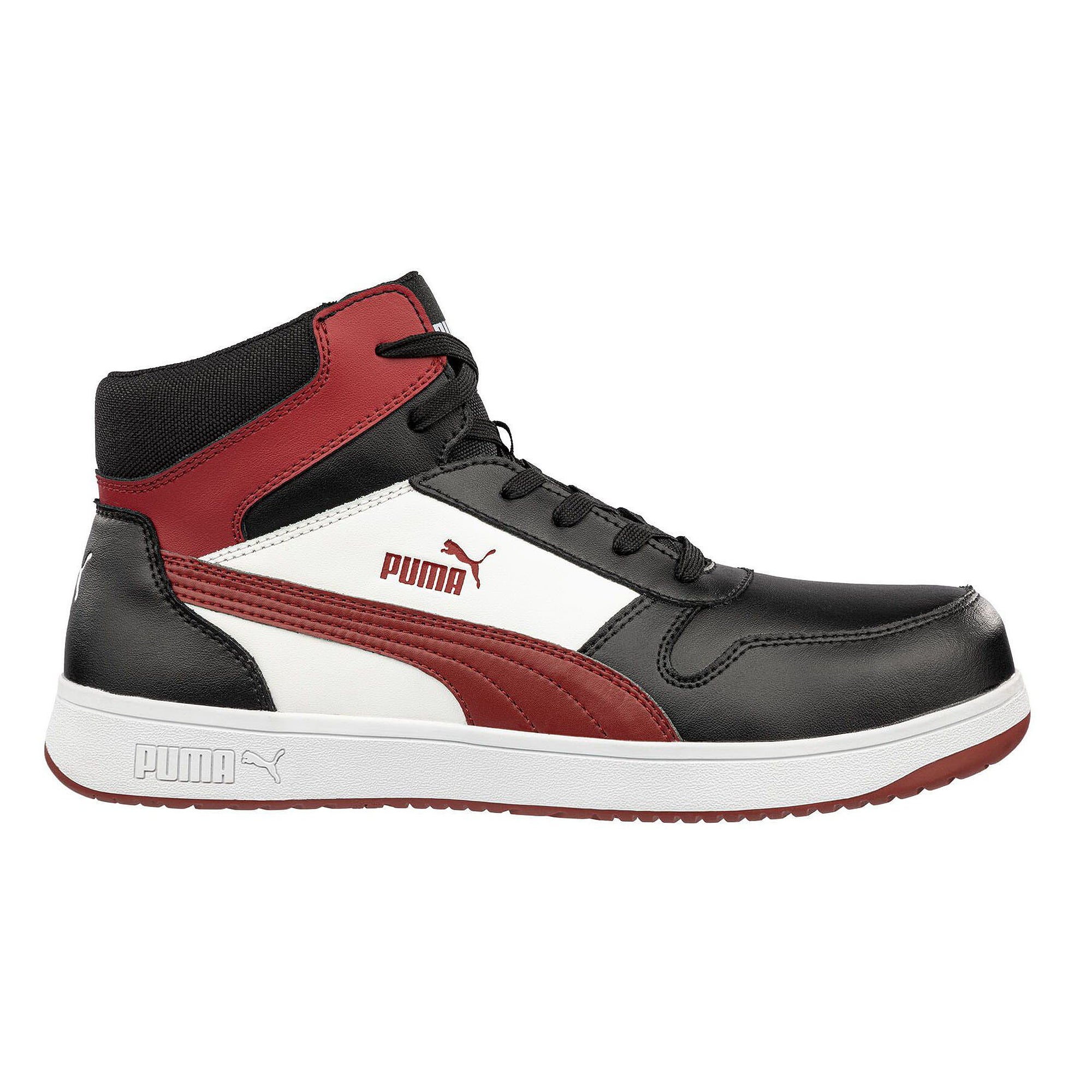 ESD-Sicherheitsschuh FRONTCOURT MID S3L, Vollrindleder, schwarz - PUMA Safety 630050201