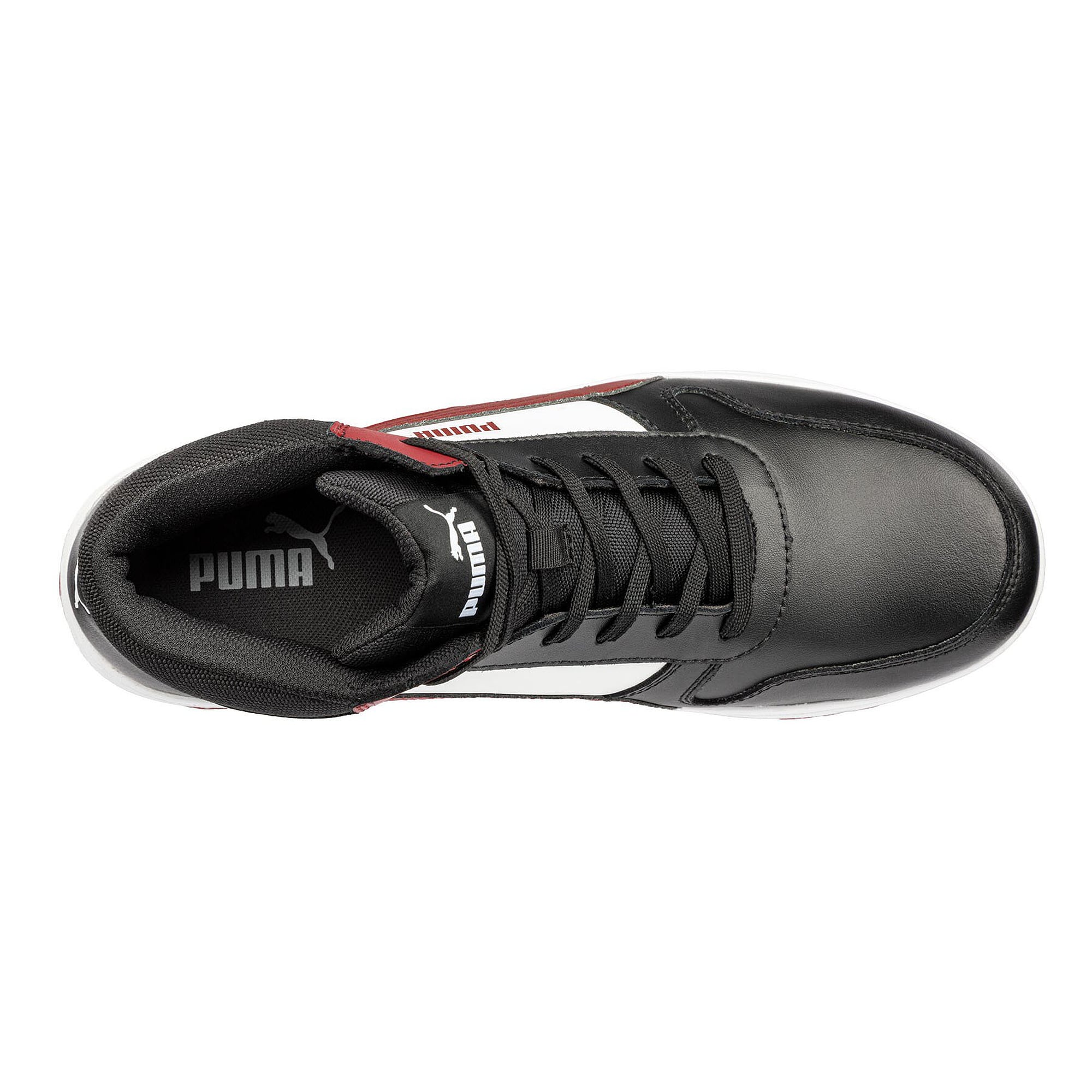 ESD-Sicherheitsschuh FRONTCOURT MID S3L, Vollrindleder, schwarz - PUMA Safety 630050201