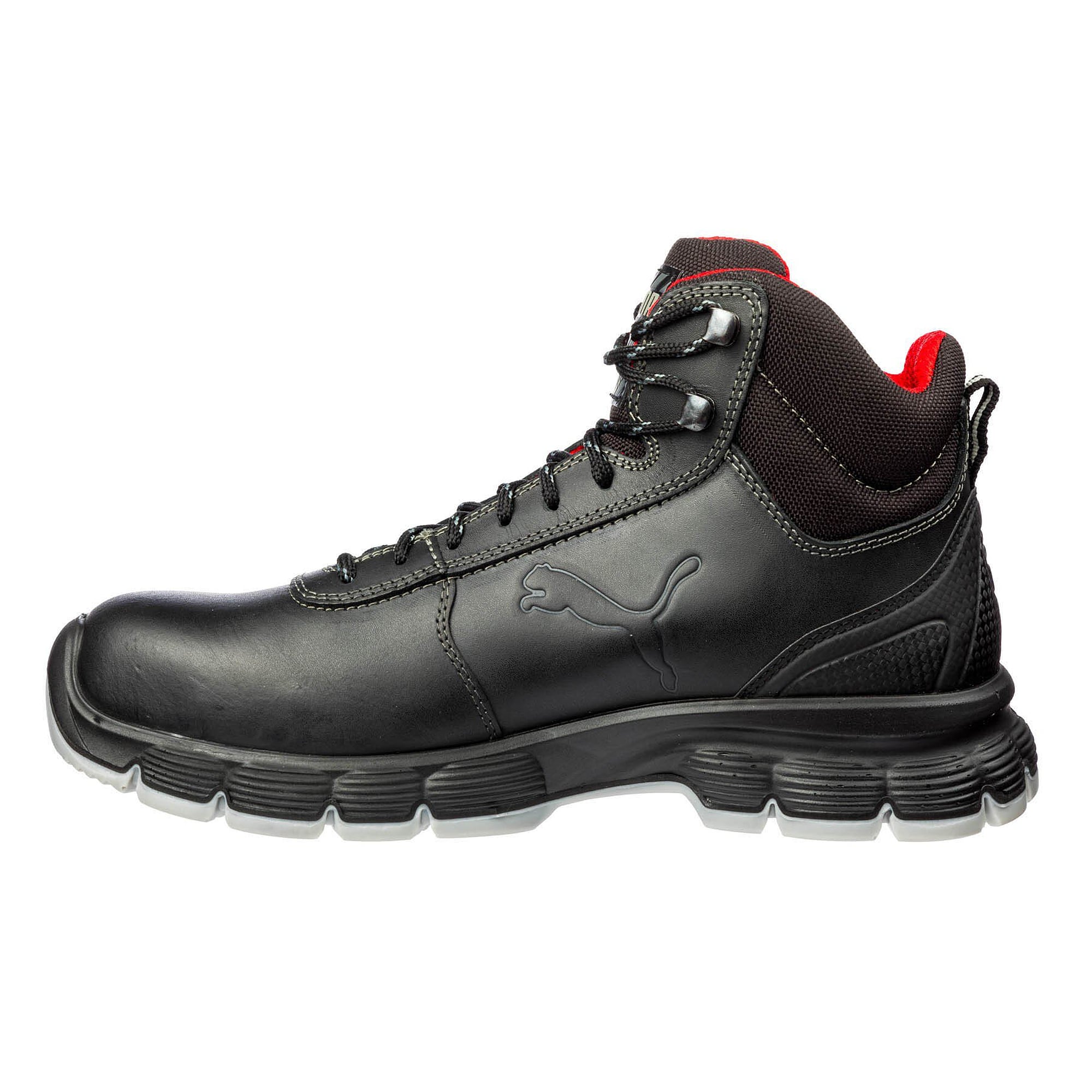 ESD-Sicherheitsstiefel CONDOR MID S3L, Vollrindleder, Weite 11, schwarz - PUMA Safety 630101202