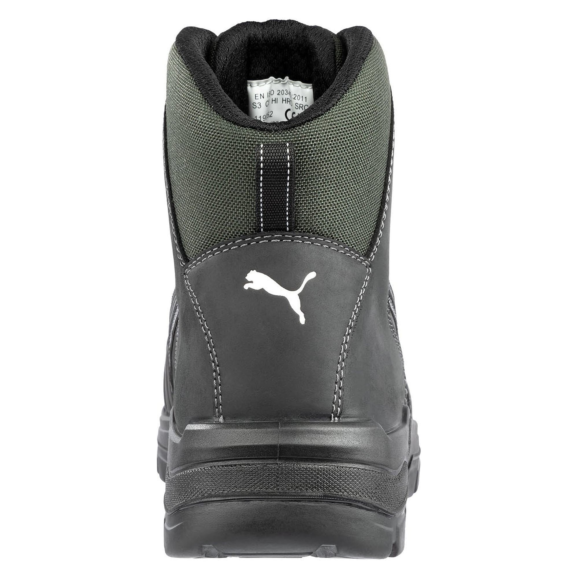 Sicherheitsschuh S3 CASCADES DISC MID, metallfrei, Vollrindleder, Weite 11, schwarz - PUMA Safety 630211202