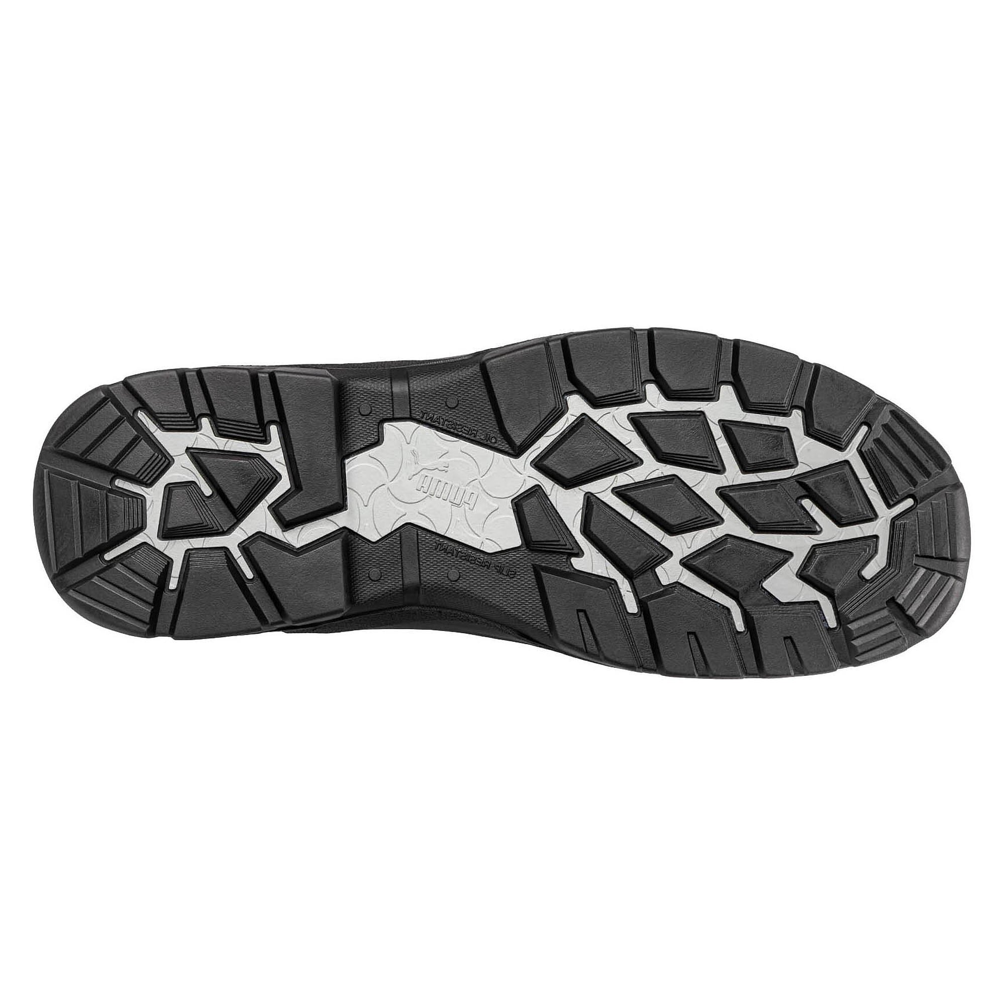 Sicherheitsschuh S3 CASCADES DISC MID, metallfrei, Vollrindleder, Weite 11, schwarz - PUMA Safety 630211202