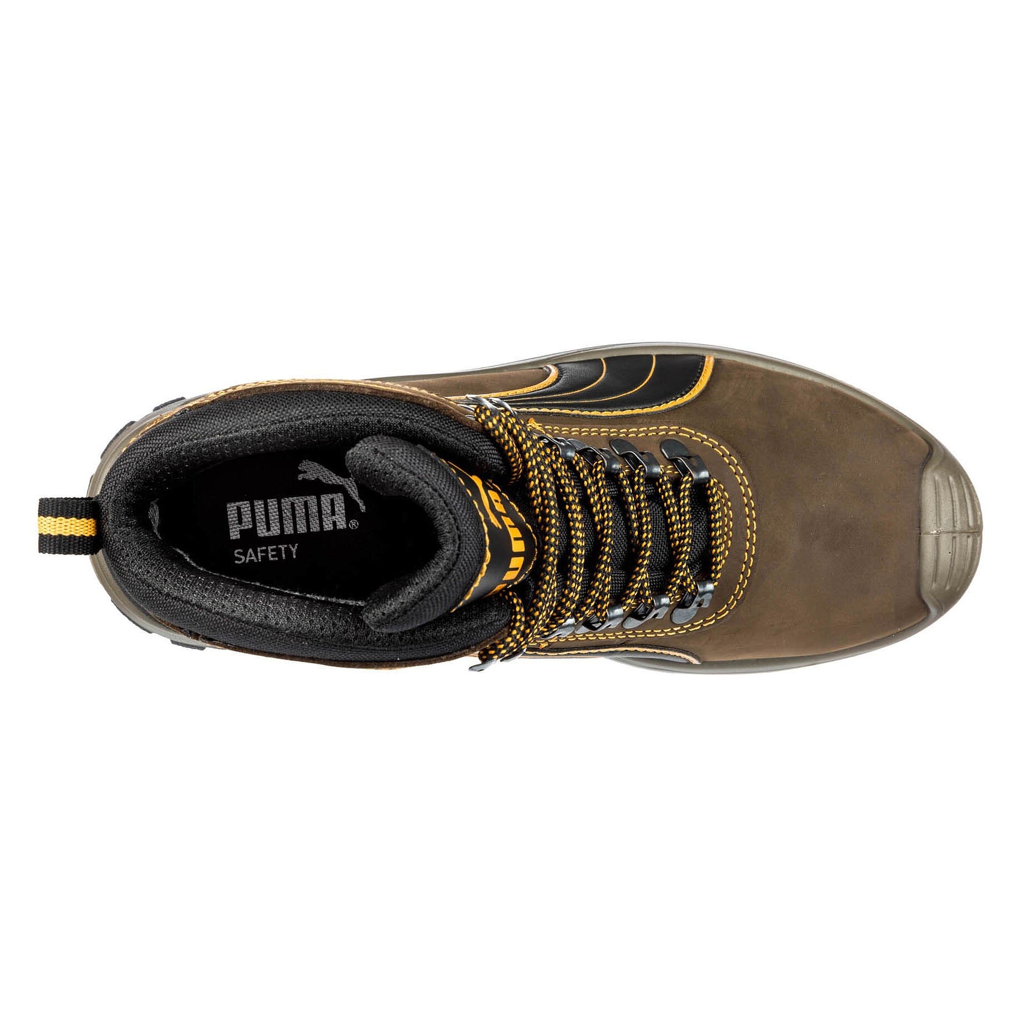 Botte de sécurité S3 SIERRA NEVADA MID avec membrane Sympatex, SRC, cuir pleine fleur, marron - PUMA Safety 630220402