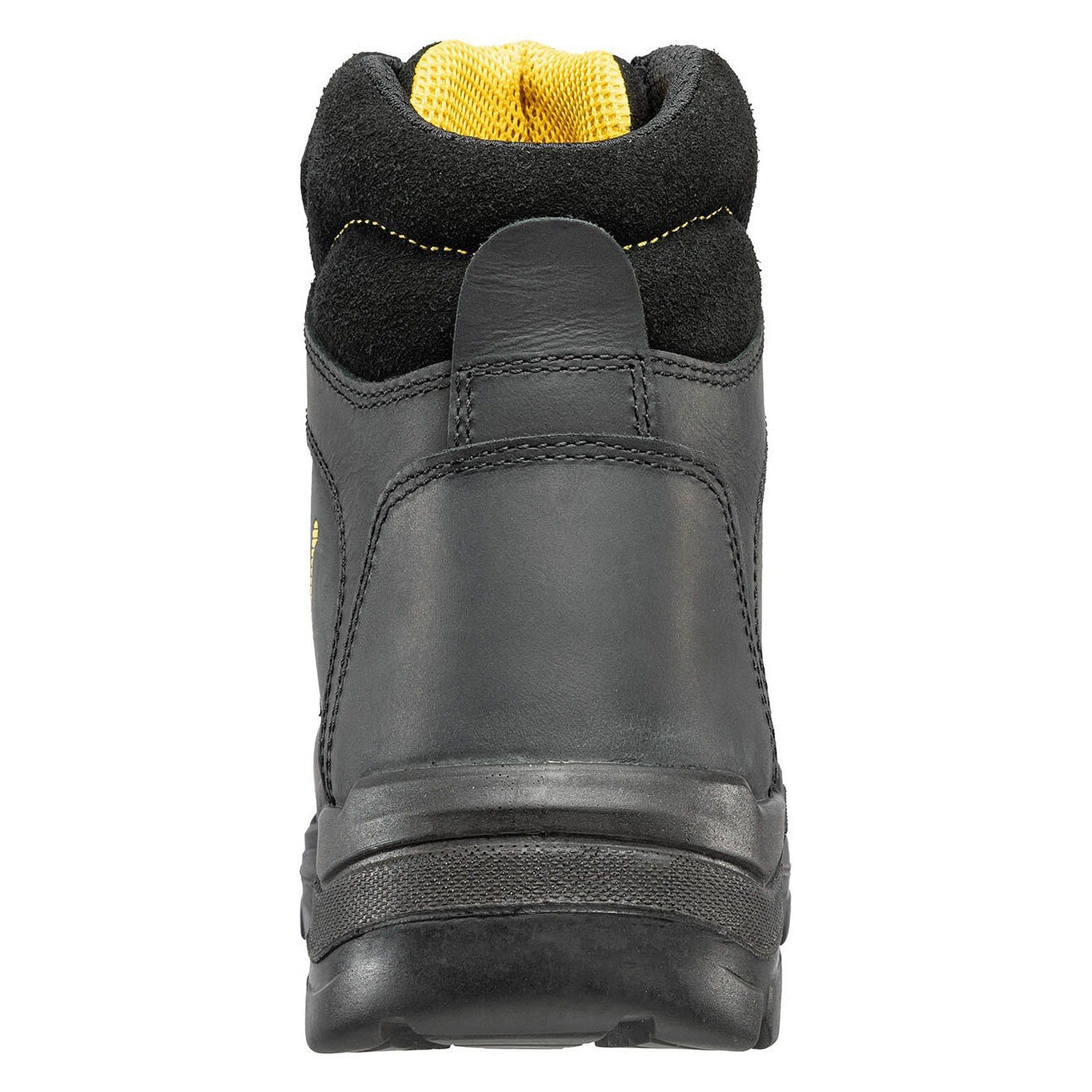 Chaussure de sécurité montante S3 SRC BORNEO MID, cuir lisse, semelle intercalaire acier, noir - PUMA Safety 630411202