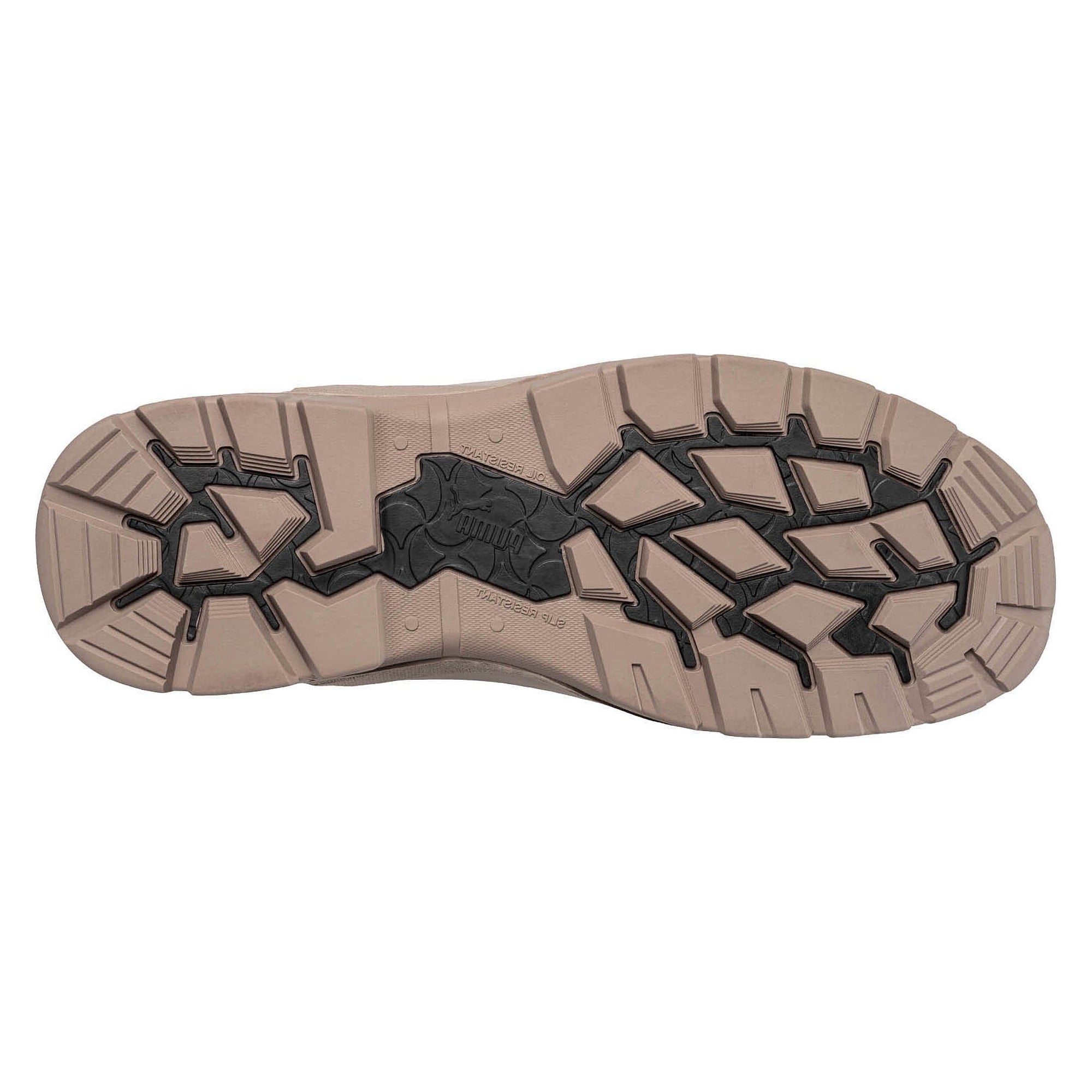 Botte de sécurité S3 CONQUEST HIGH, tige 17 cm, zip latéral, cuir nubuck, gris - PUMA Safety 630740801