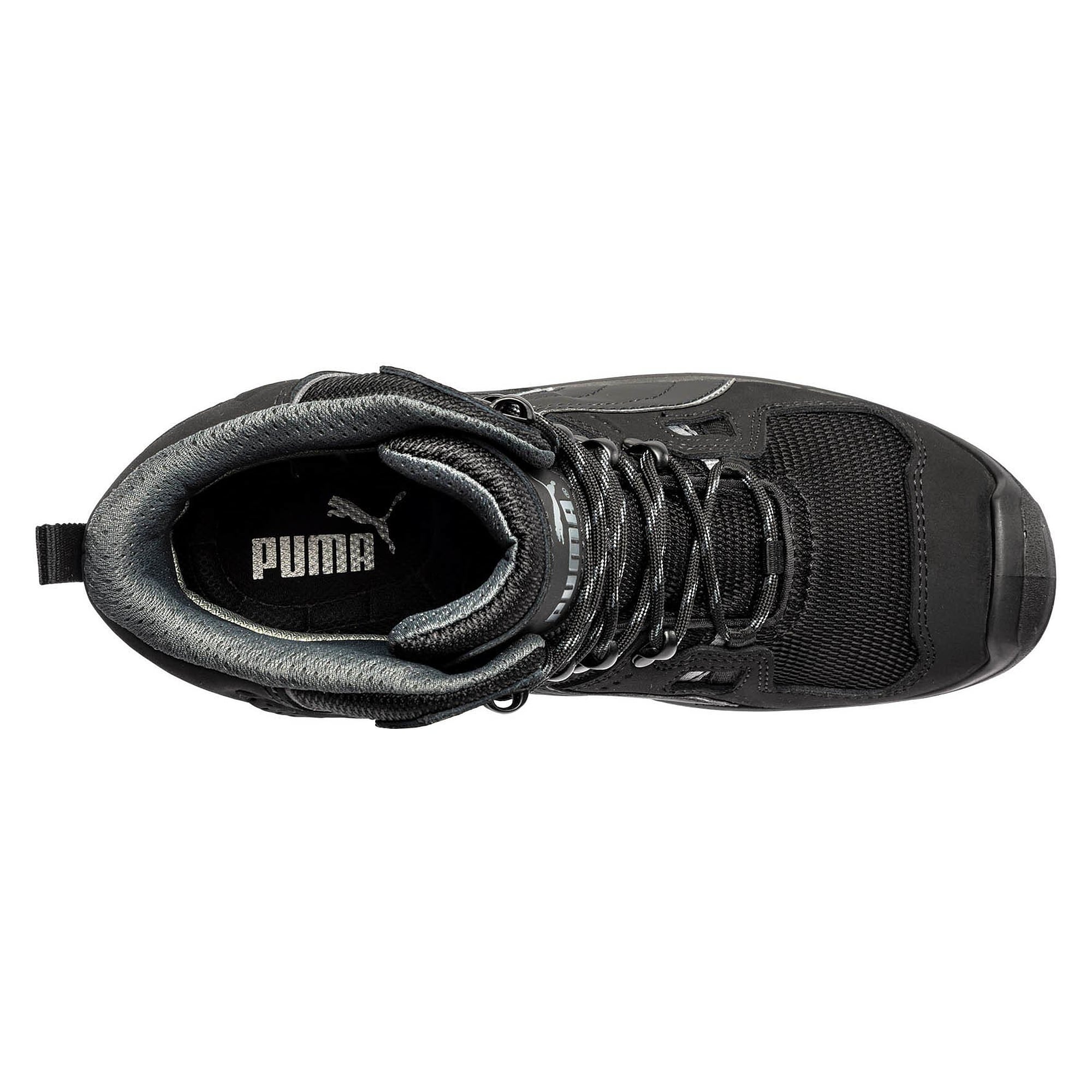 Chaussure de travail montante O2 YOSEMITE BLK ST STX MID, nubuck, membrane COA.TEX, noir - PUMA Safety 630850200
