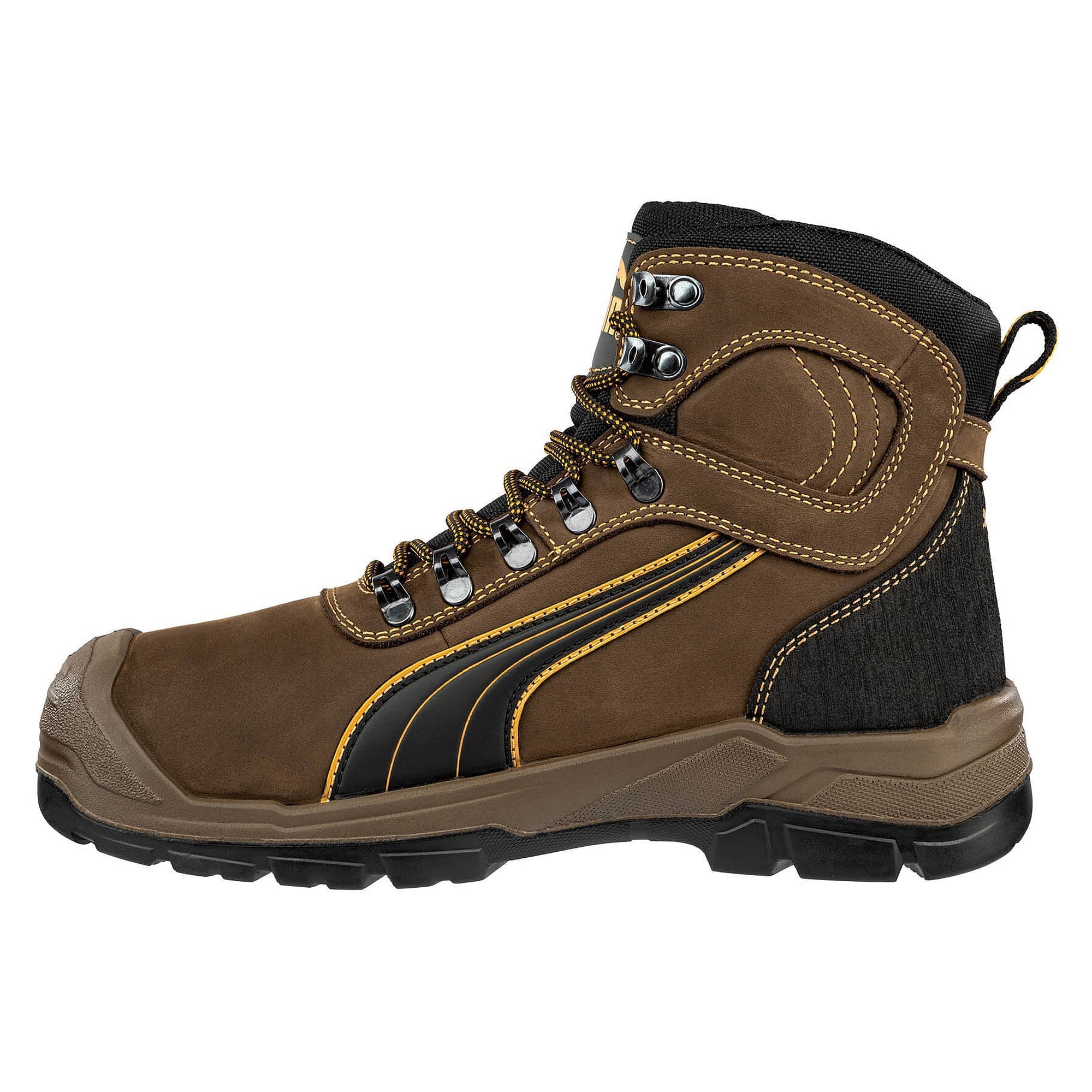 Boots de travail O2 SIERRA NEVADA ST CTX MID, membrane COA.TEX, cuir pleine fleur, marron - PUMA Safety 630880400