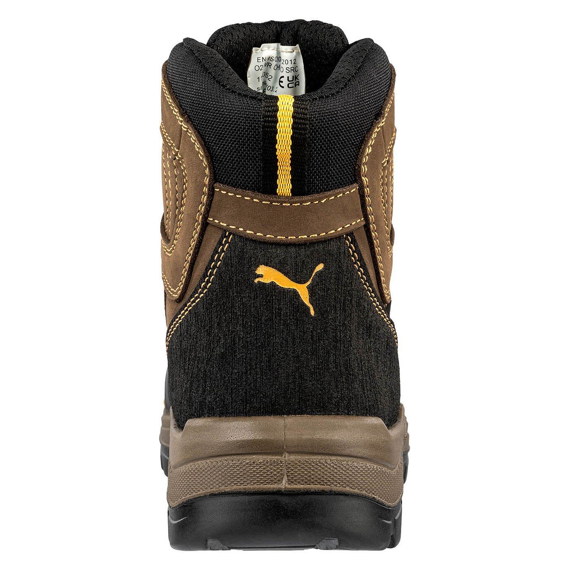 Boots de travail O2 SIERRA NEVADA ST CTX MID, membrane COA.TEX, cuir pleine fleur, marron - PUMA Safety 630880400