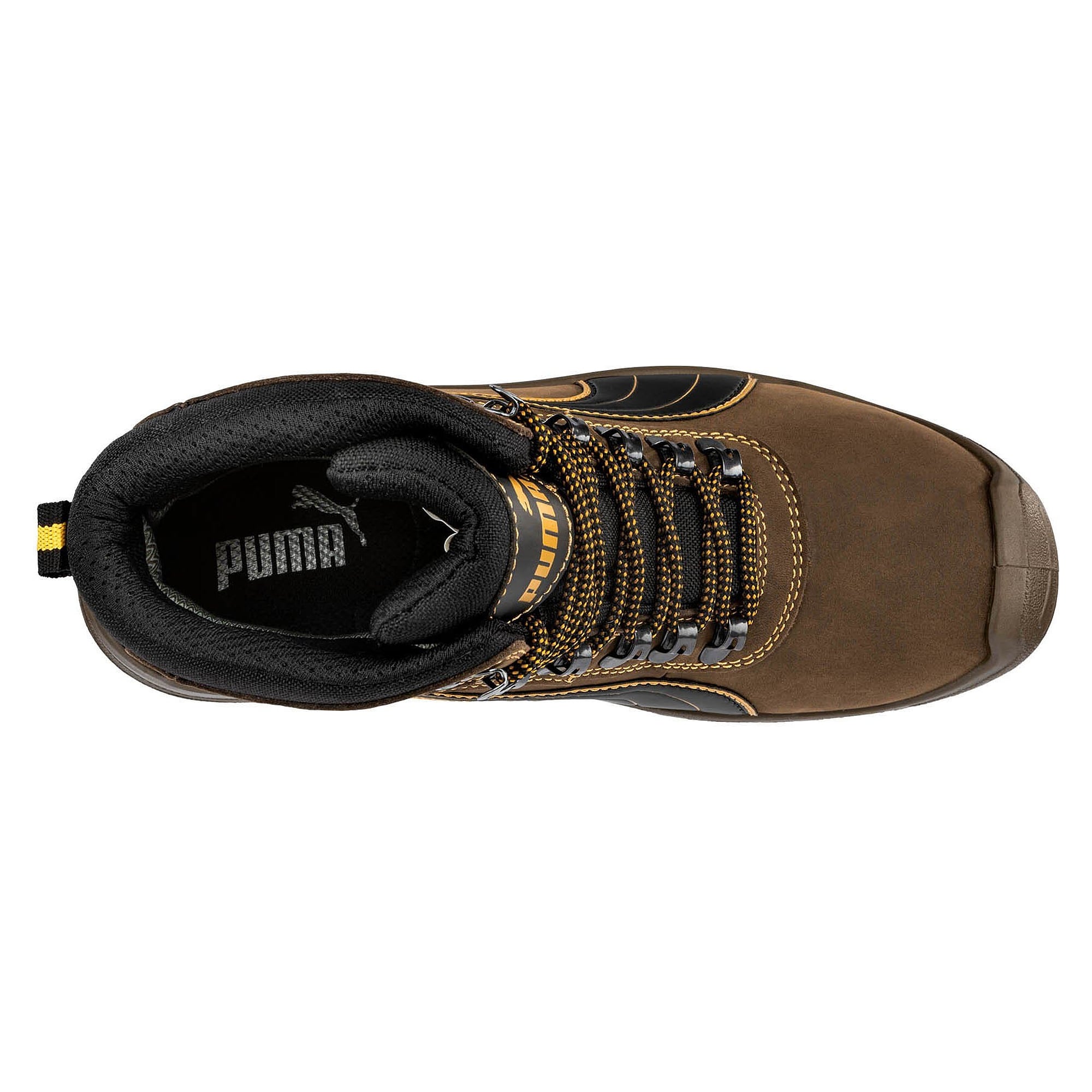 Boots de travail O2 SIERRA NEVADA ST CTX MID, membrane COA.TEX, cuir pleine fleur, marron - PUMA Safety 630880400