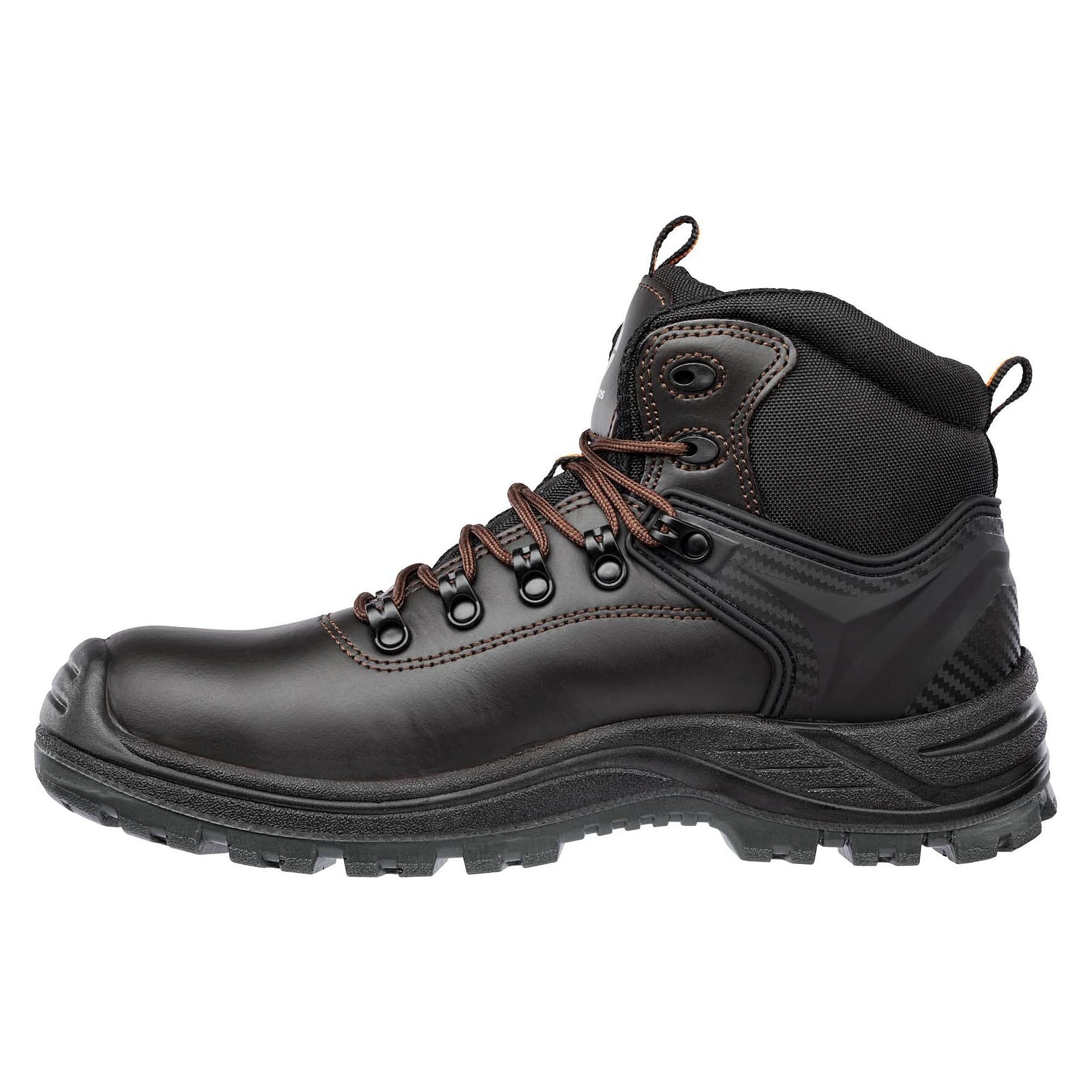 Chaussure de sécurité montante S3 ENDURANCE MID, cuir pleine fleur, sans métal, semelle mémoire de forme, noir - PUMA Safety 631320493