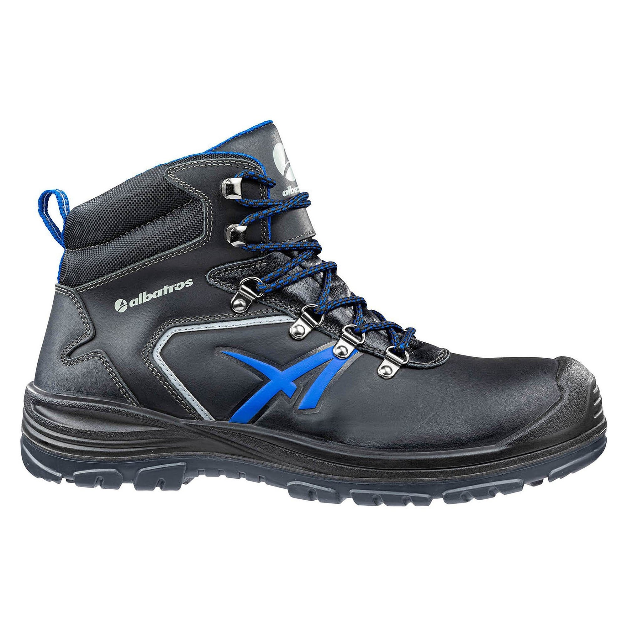 Chaussure de sécurité montante S3 UNIT BAU MID, cuir pleine fleur, sans métal, semelle PU bi-densité, noir - PUMA Safety 631861256