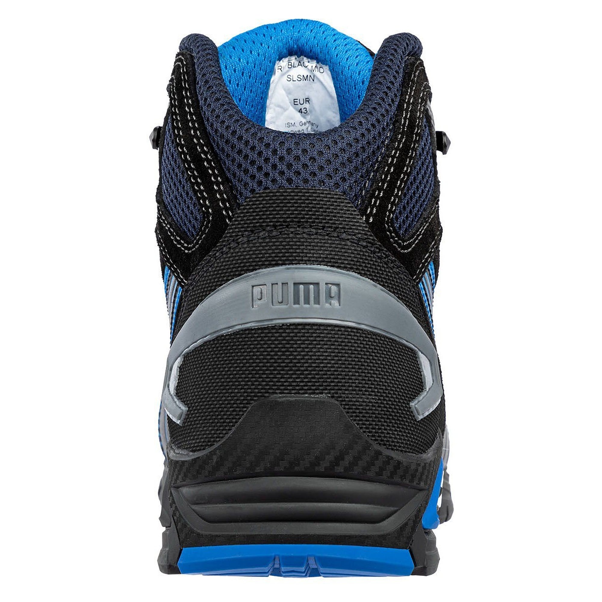 Sicherheitsstiefel S3L RIO MID, Veloursleder, Aluminiumkappe, TPU-Sohle, schwarz - PUMA Safety 632250256