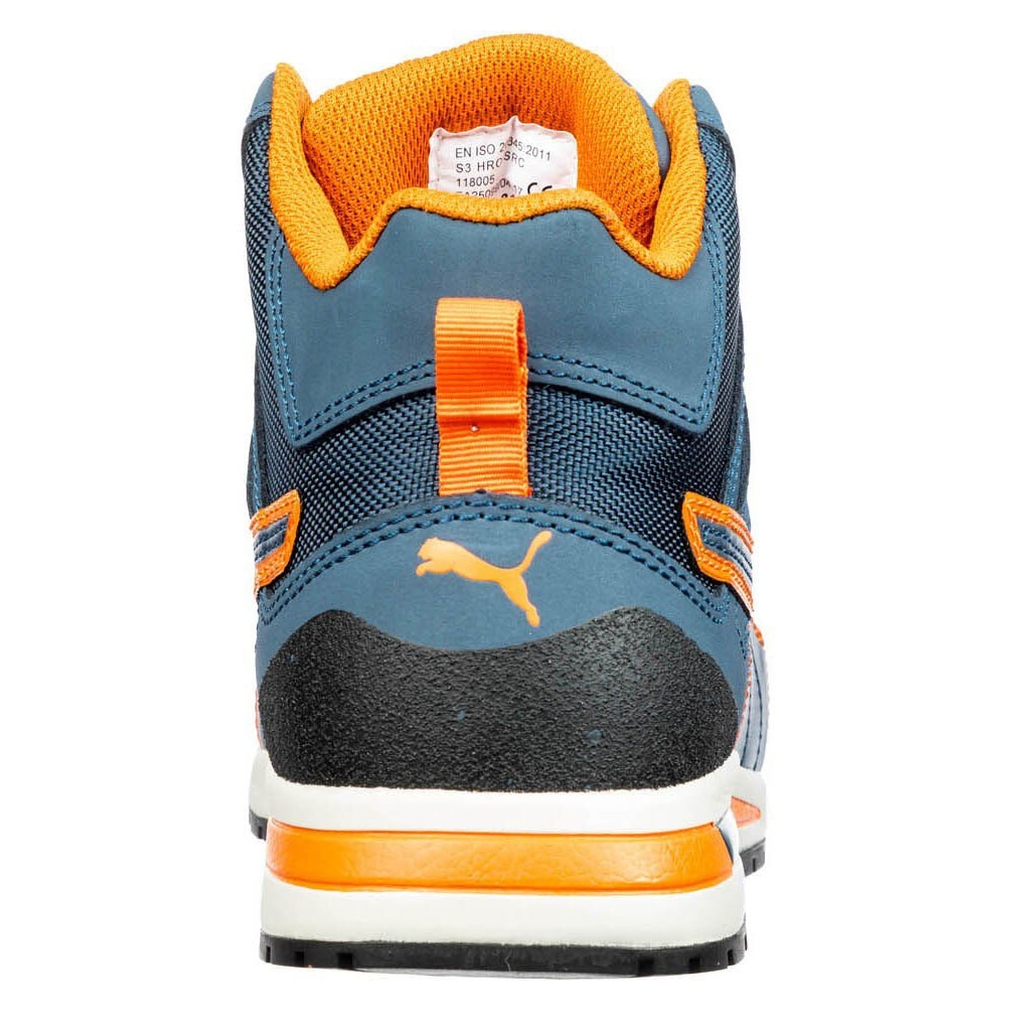 Sicherheitsstiefel S3 CROSSTWIST MID im Sneaker-Stil, metallfrei, Funktionsleder, blau - PUMA Safety 633140329