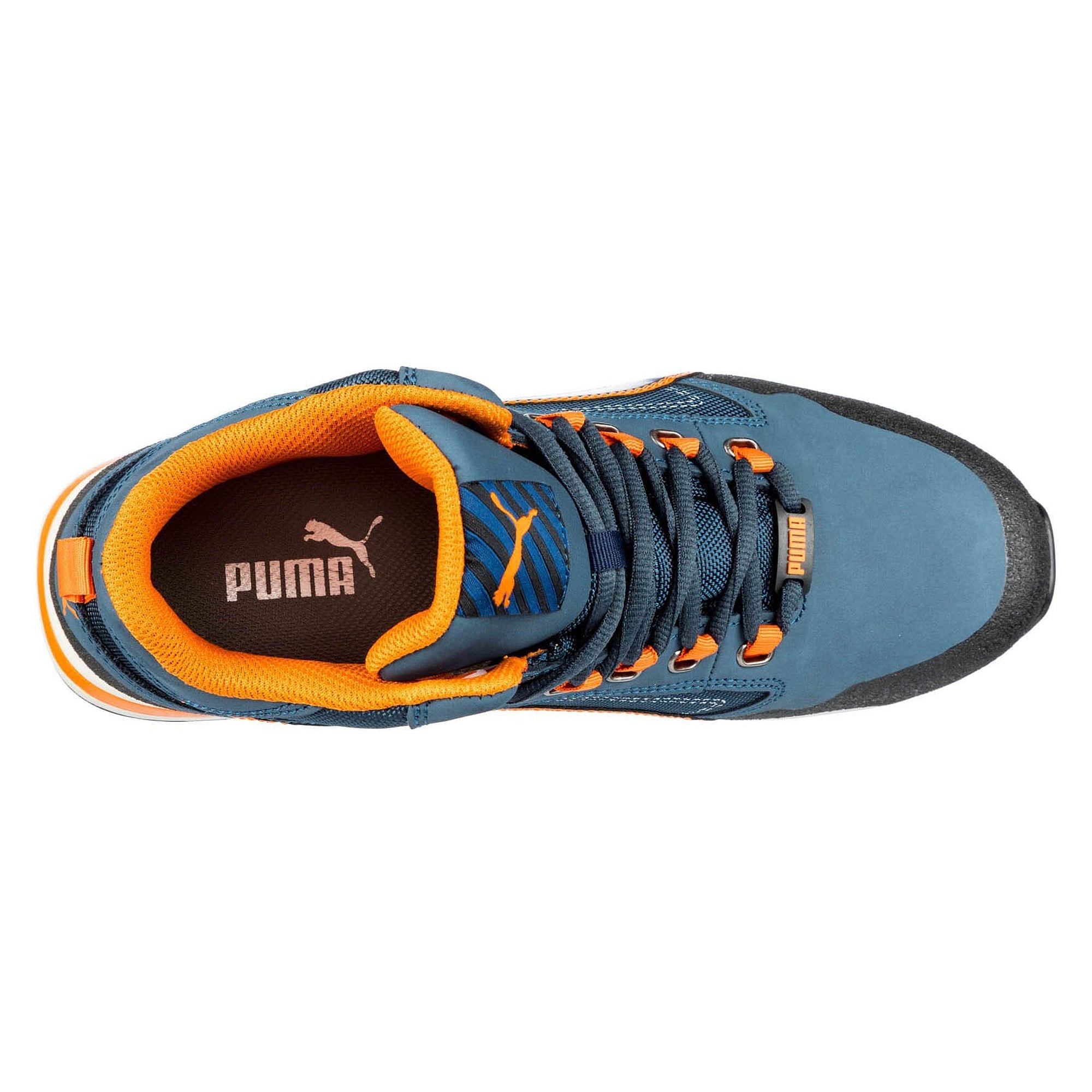 Sicherheitsstiefel S3 CROSSTWIST MID im Sneaker-Stil, metallfrei, Funktionsleder, blau - PUMA Safety 633140329