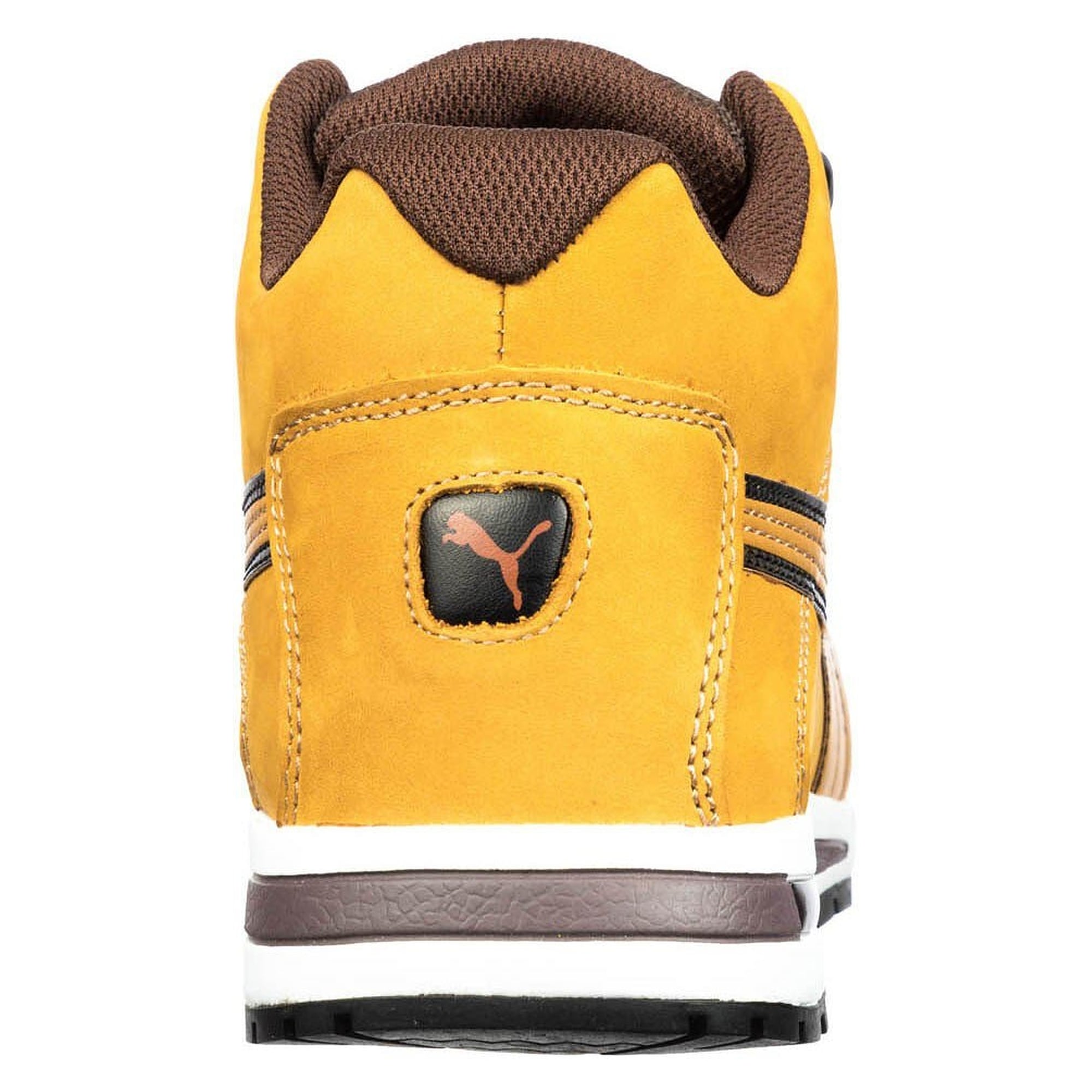 Sicherheitsstiefel S3 DASH MID im Sneaker-Stil, Nubukleder, metallfrei, gelb - PUMA Safety 633180407