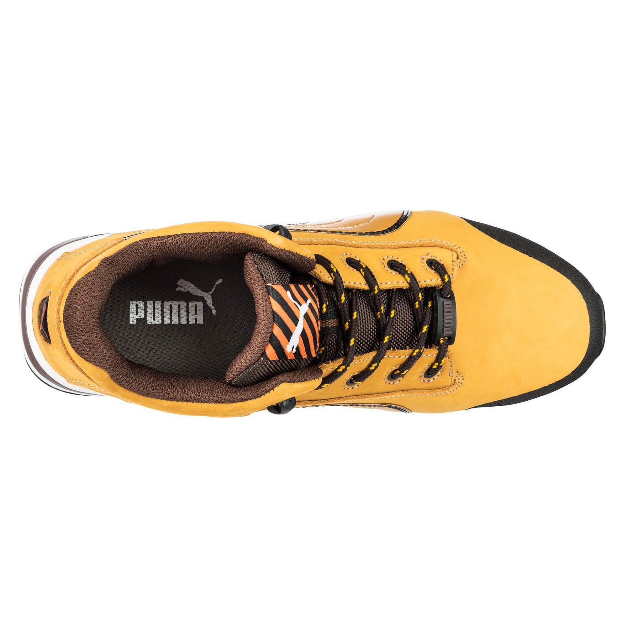 Sicherheitsstiefel S3 DASH MID im Sneaker-Stil, Nubukleder, metallfrei, gelb - PUMA Safety 633180407
