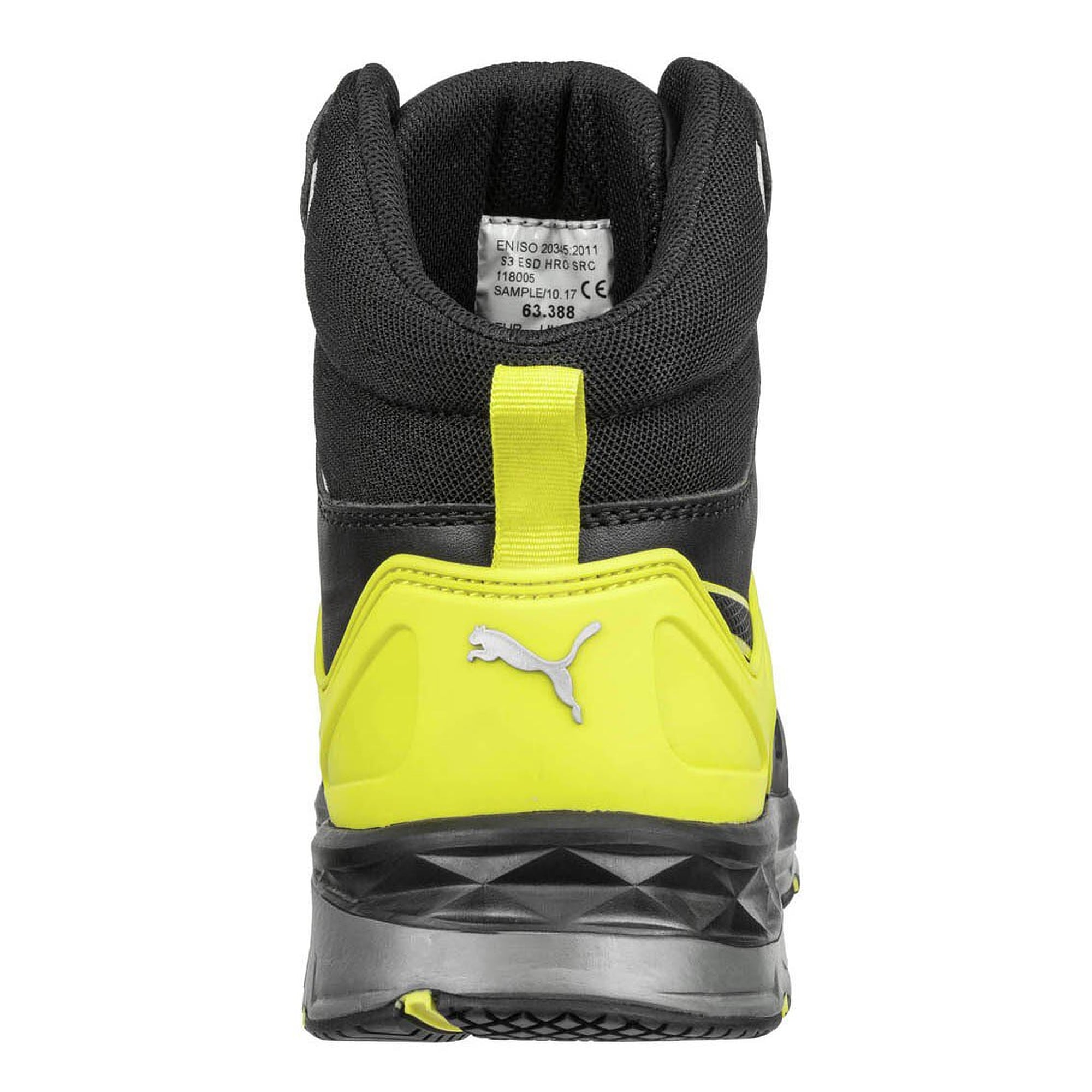 Chaussure de sécurité ESD montante VELOCITY 2.0 MID S3S, cuir pleine fleur noir - PUMA Safety 633880263