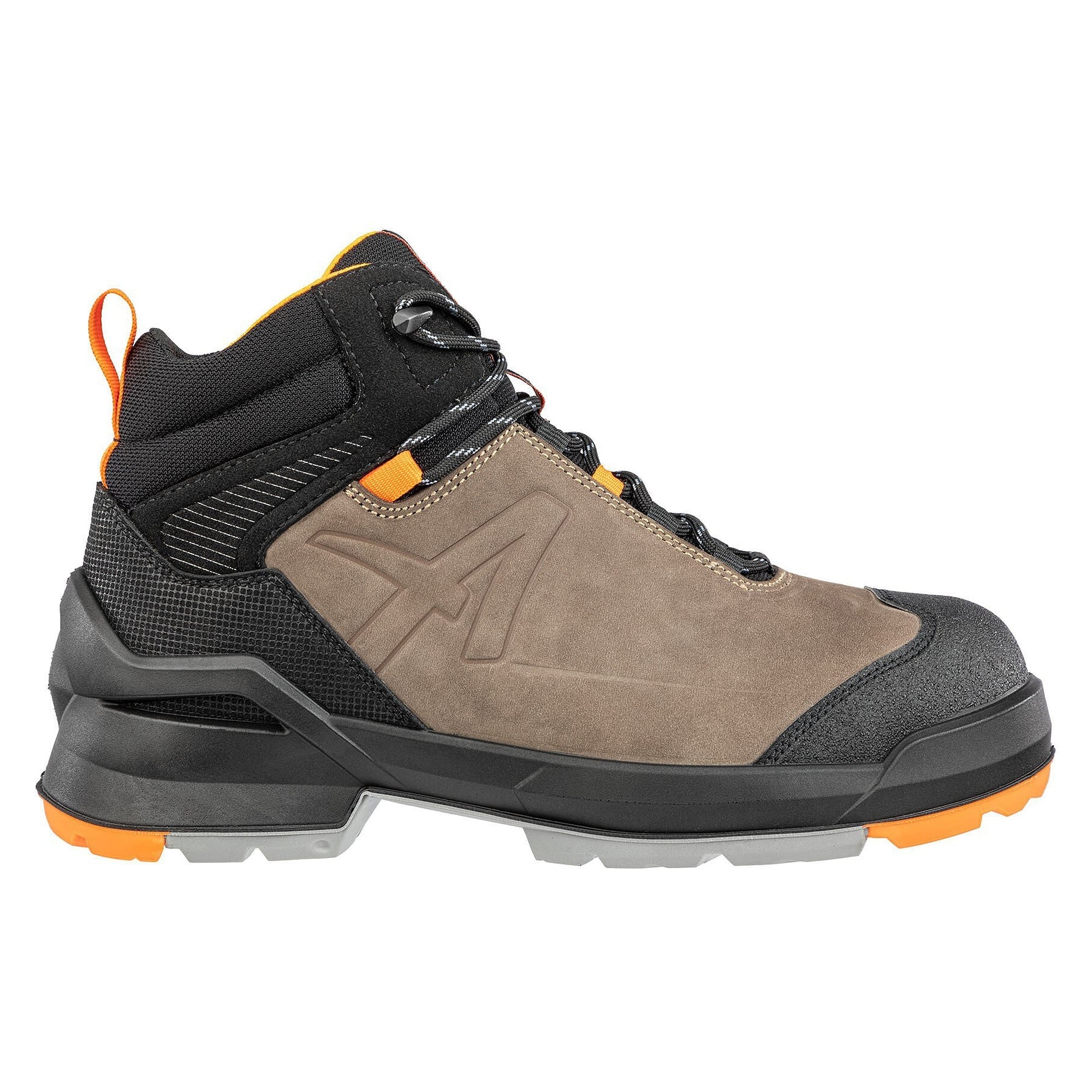 Chaussure de sécurité montante ESD S3L TARAVAL BROWN MID, nubuck, sans métal, marron - PUMA Safety 638020404
