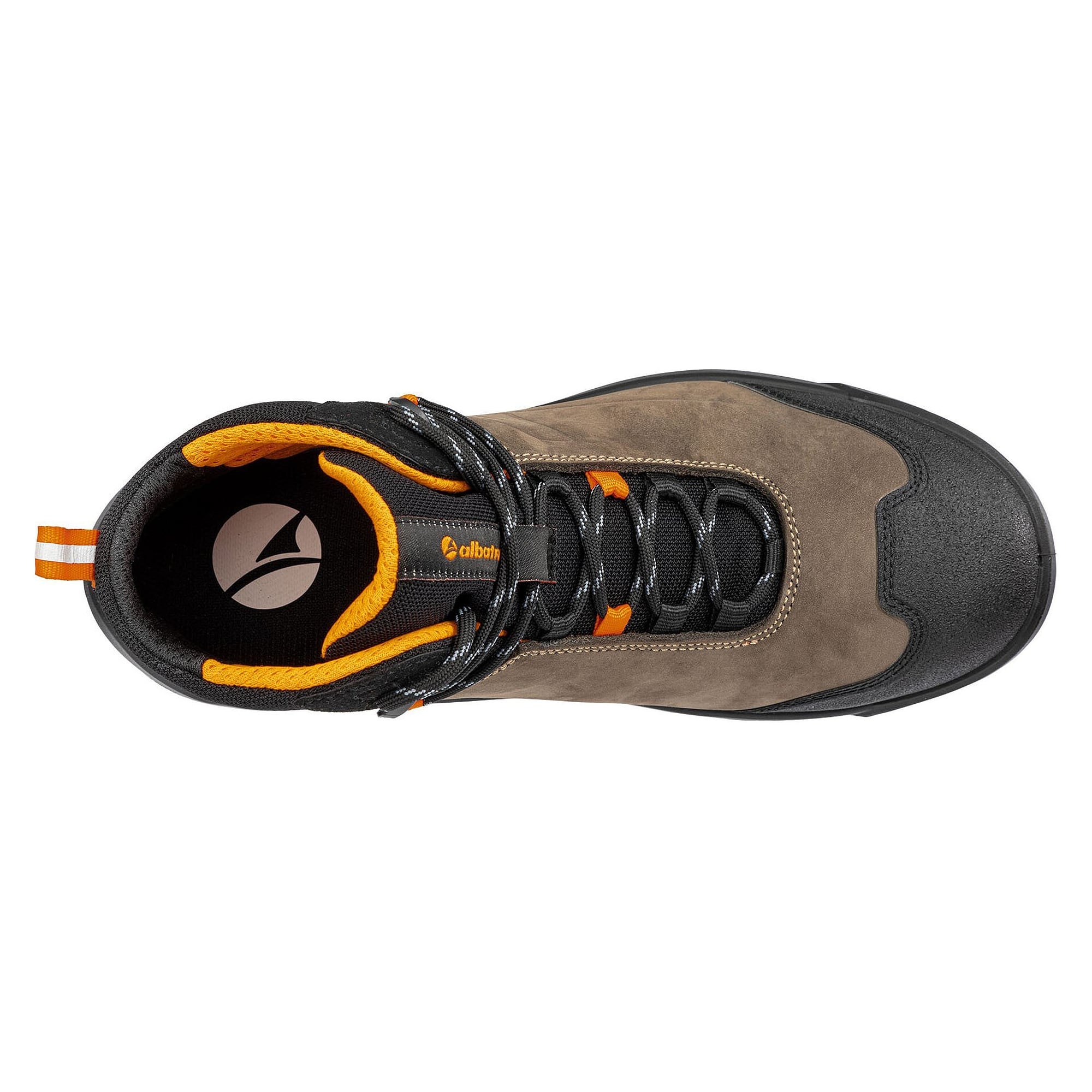 Chaussure de sécurité montante ESD S3L TARAVAL BROWN MID, nubuck, sans métal, marron - PUMA Safety 638020404