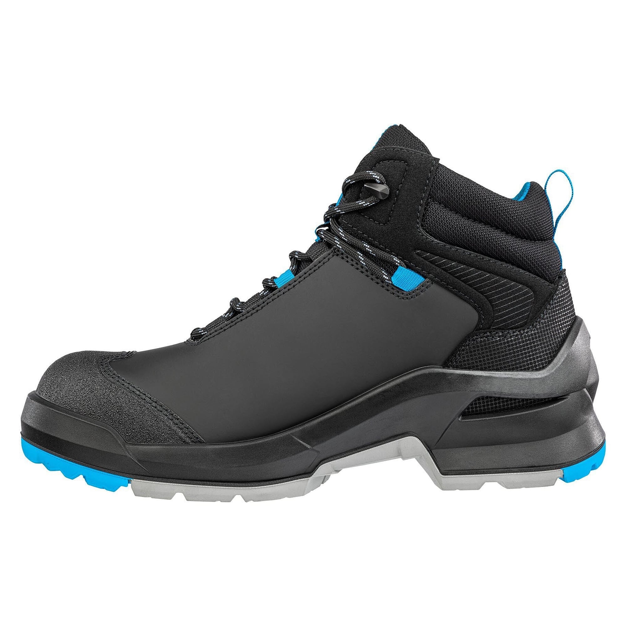 ESD-Sicherheitsstiefel S3L TARAVAL BLACK/BLUE MID, Mikrofaser, FLEXLITE, schwarz/blau - PUMA Safety 638040241