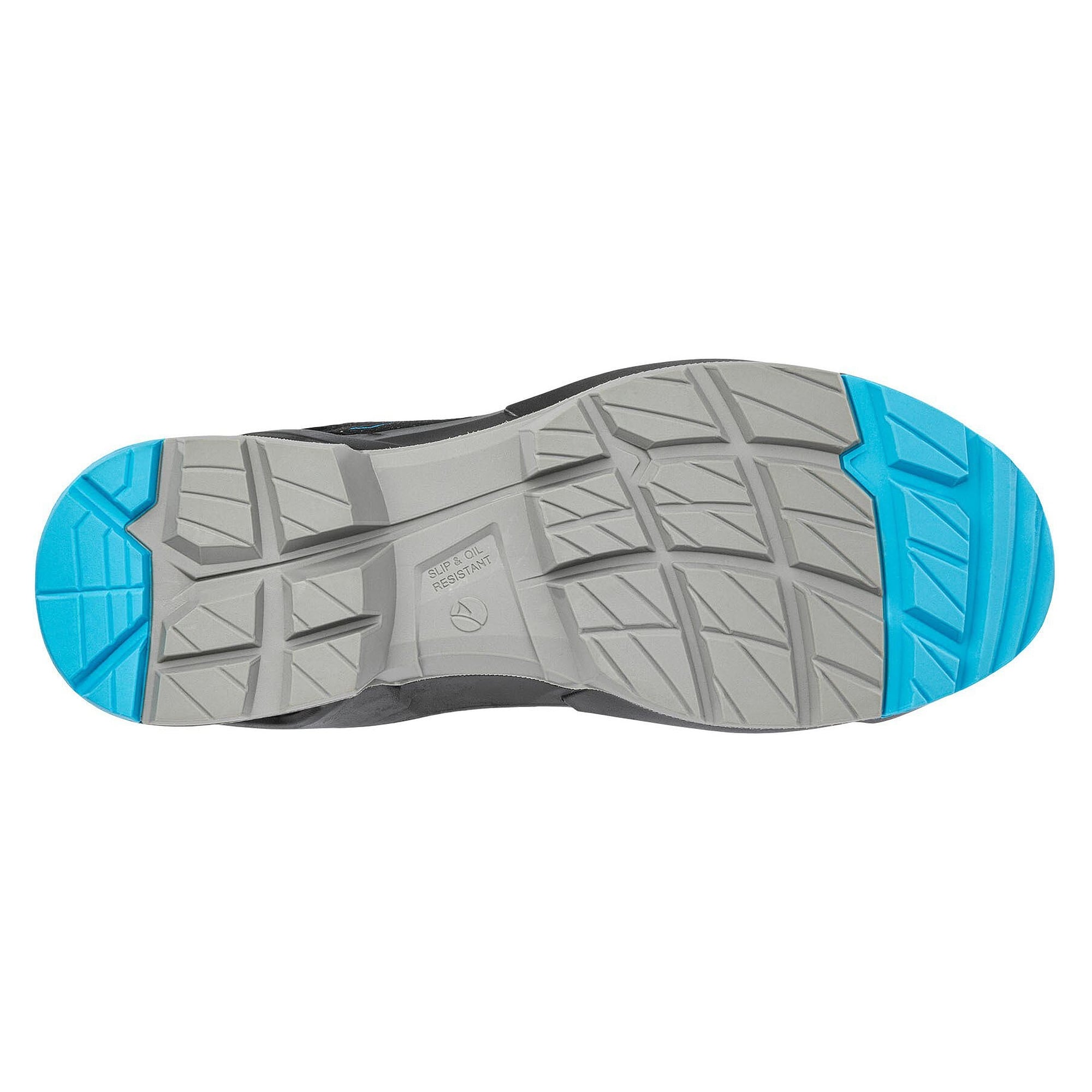 ESD-Sicherheitsstiefel S3L TARAVAL BLACK/BLUE MID, Mikrofaser, FLEXLITE, schwarz/blau - PUMA Safety 638040241