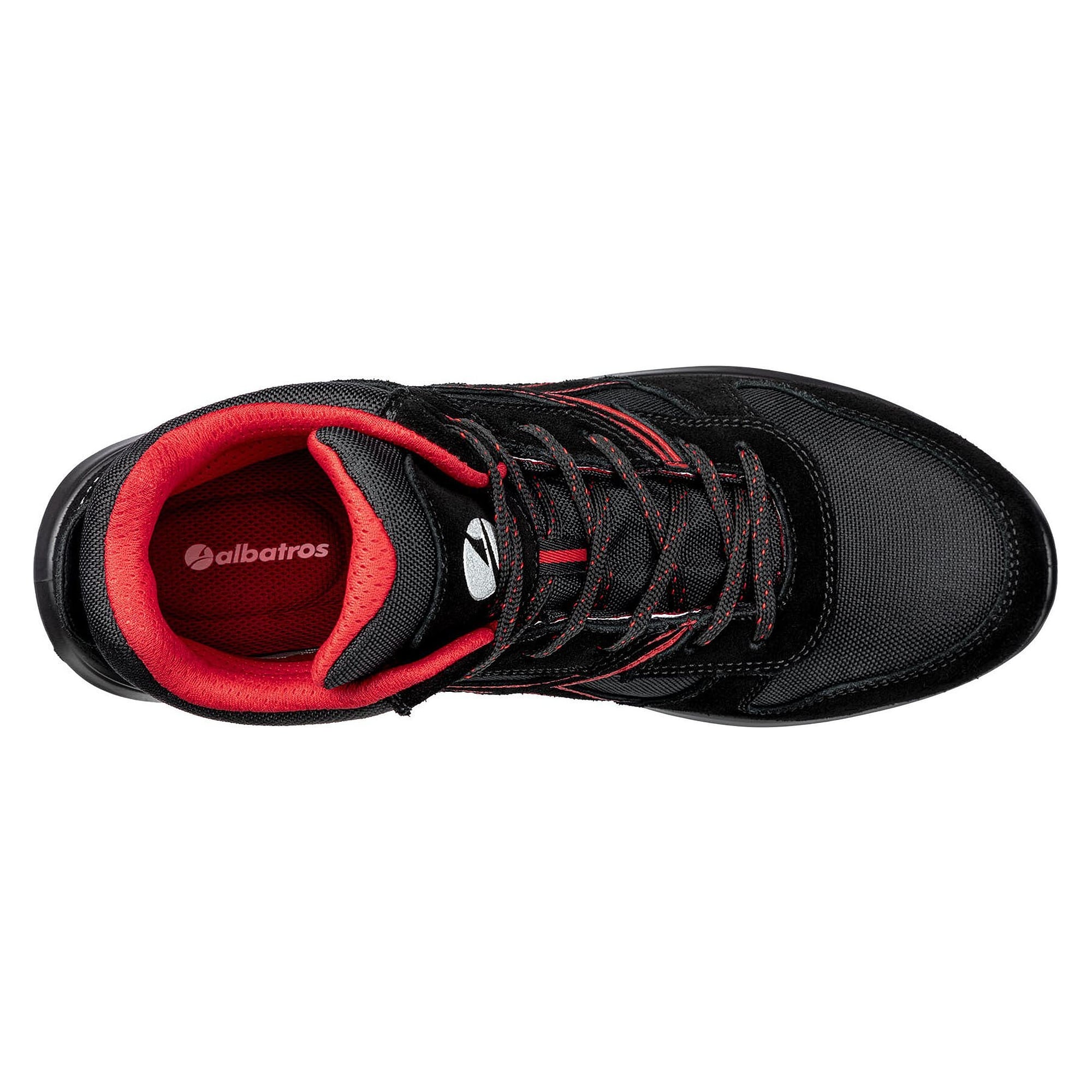 Sicherheitsstiefel S3 CLIFTON MID, Veloursleder und Textil, metallfrei, DUO-PU-Sohle, schwarz - PUMA Safety 638700210