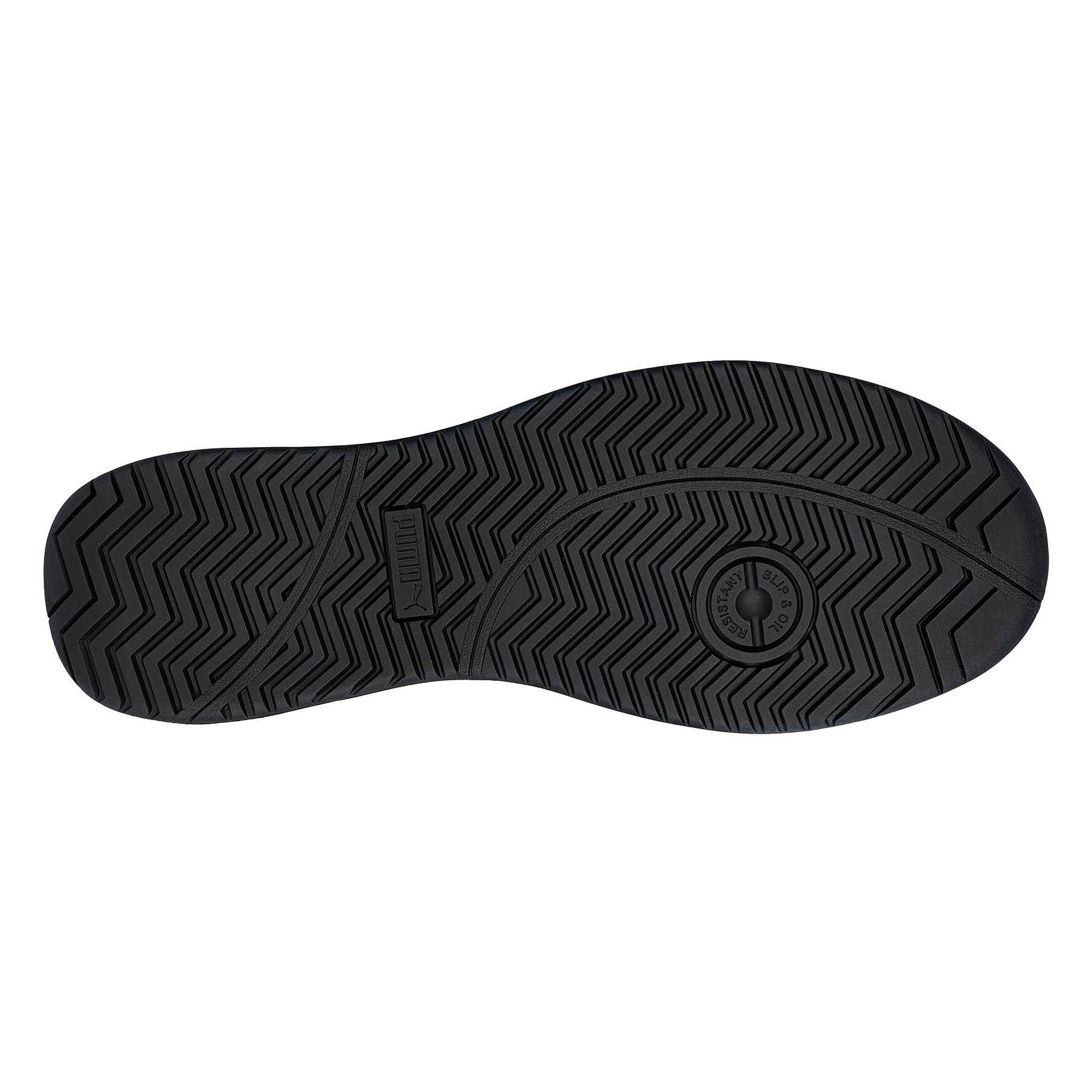 Chaussure de sécurité ESD basse ICONIC SUEDE BLACK LOW S1PL, cuir velours, noir - PUMA Safety 640010200