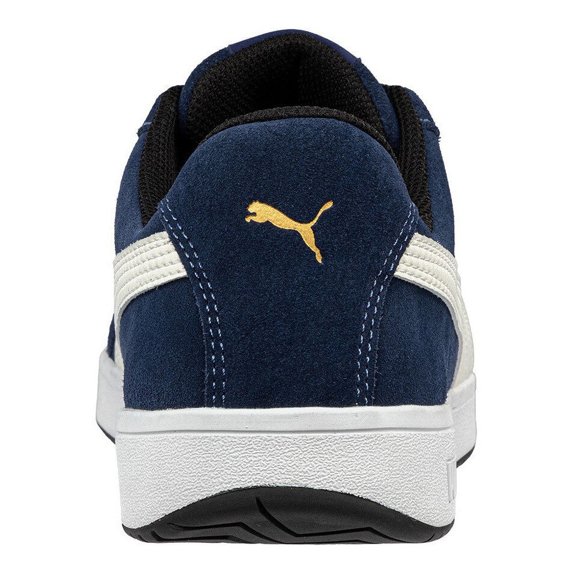 ESD-Sicherheitshalbschuh ICONIC SUEDE NAVY LOW S1PL, Veloursleder, dunkelblau - PUMA Safety 640020300
