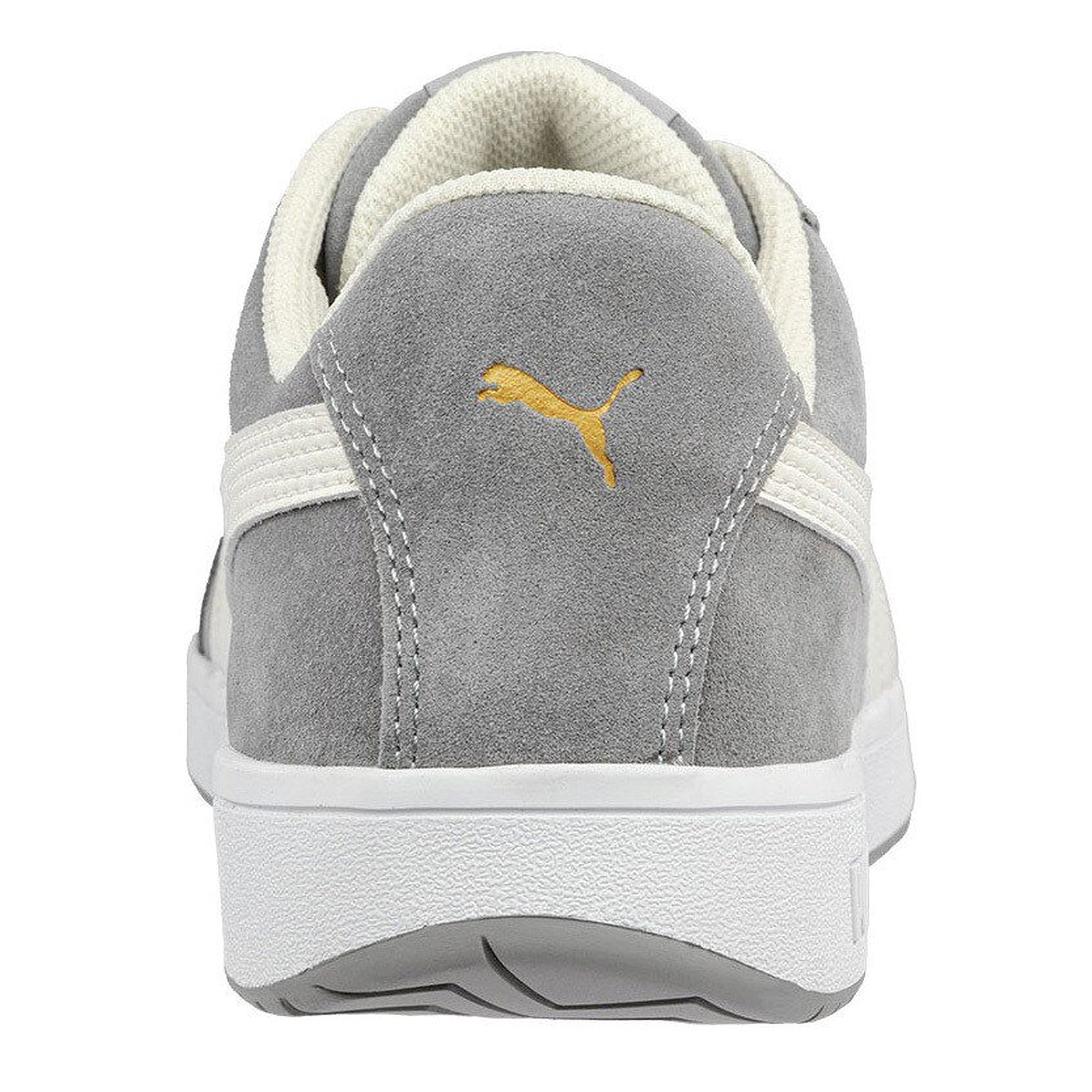 ESD-Sicherheitshalbschuh ICONIC SUEDE GREY LOW S1PL, Veloursleder, grau - PUMA Safety 640030800